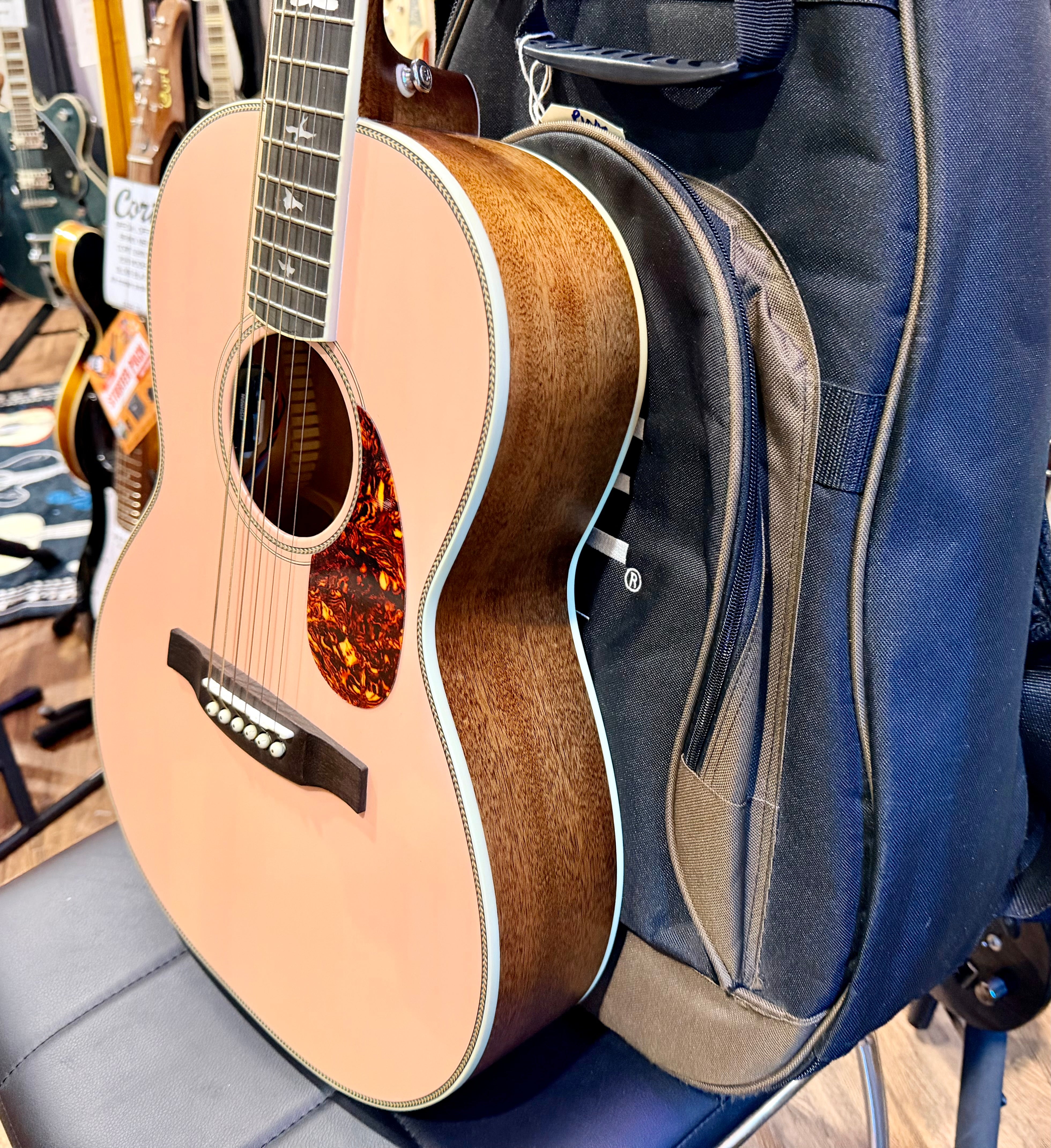 🌟LTD EDITION🌟 PRS SE Tonare Parlour P20E Electro-Acoustic Guitar~Lotus Pink + Gig Bag