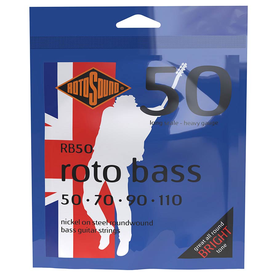 Rotosound Roto Bass string set electric bass nickel wound 50-110