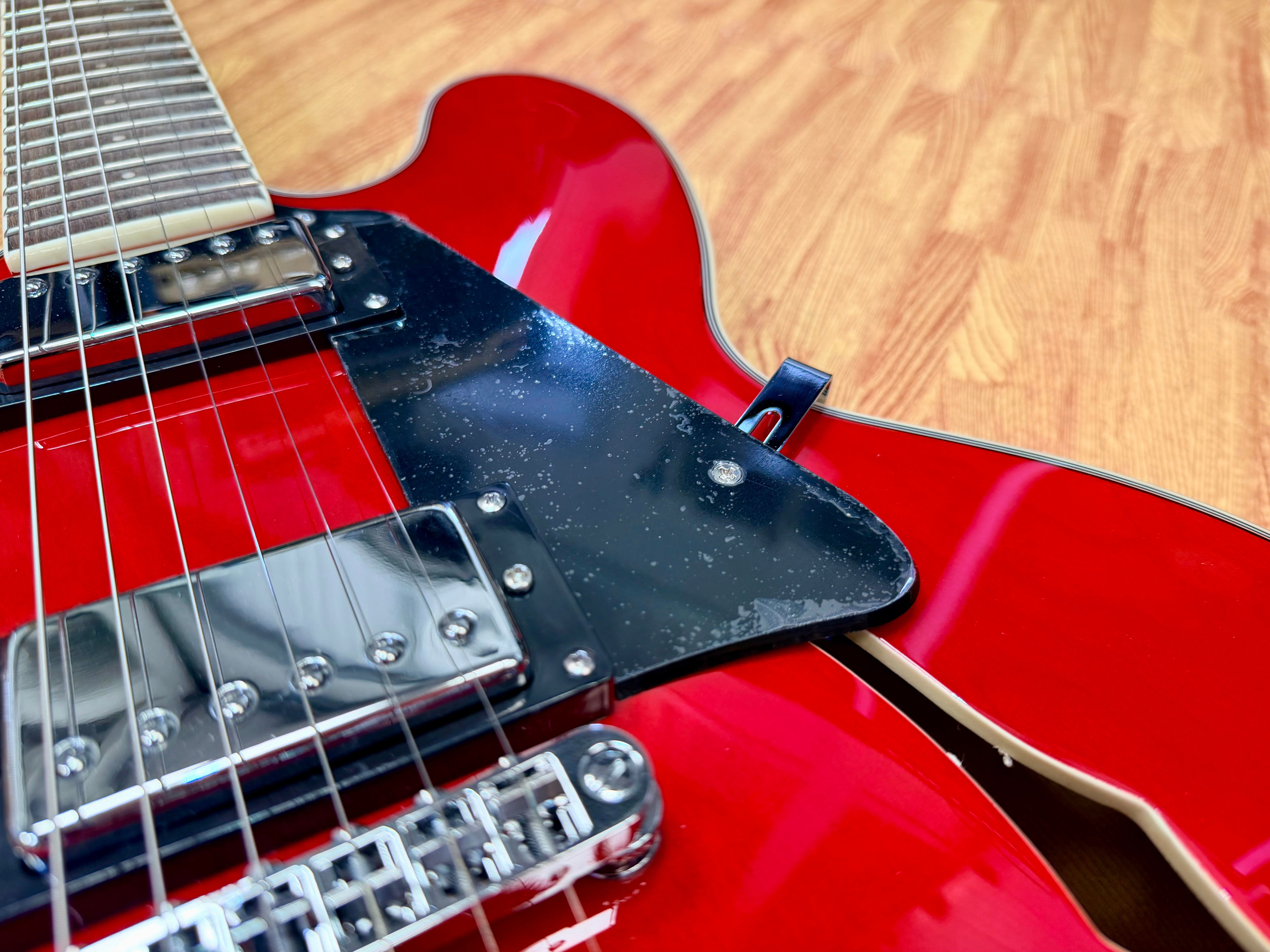 🍒LATEST 2026🍒 EKO Fusion Cherry Red Semi-Hollow Electric Guitar~ 335 Style!