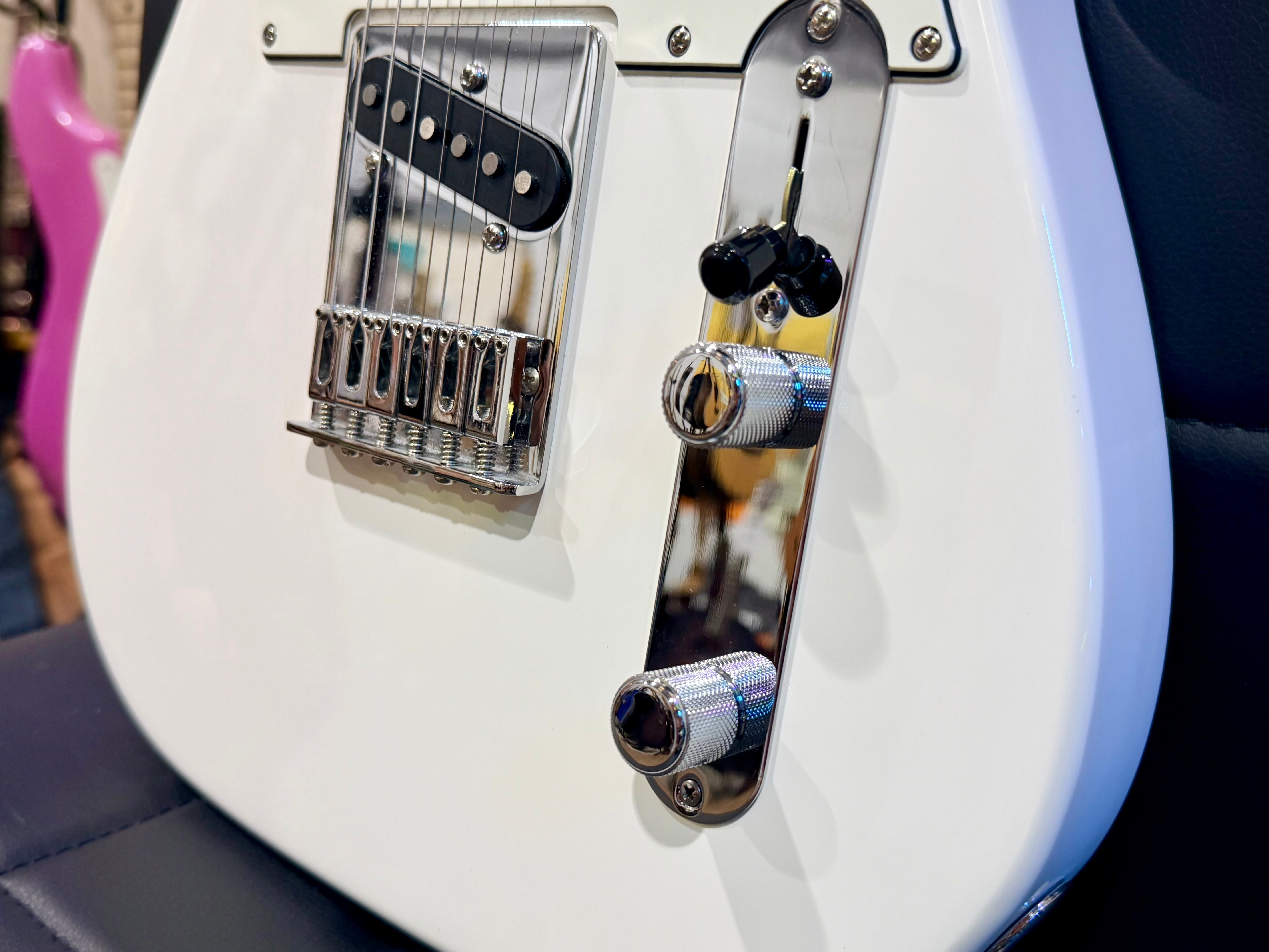 🌟MINT 2021🌟 Fender Player Telecaster Pau Ferro~Polar White~ Mexican MIM Tele