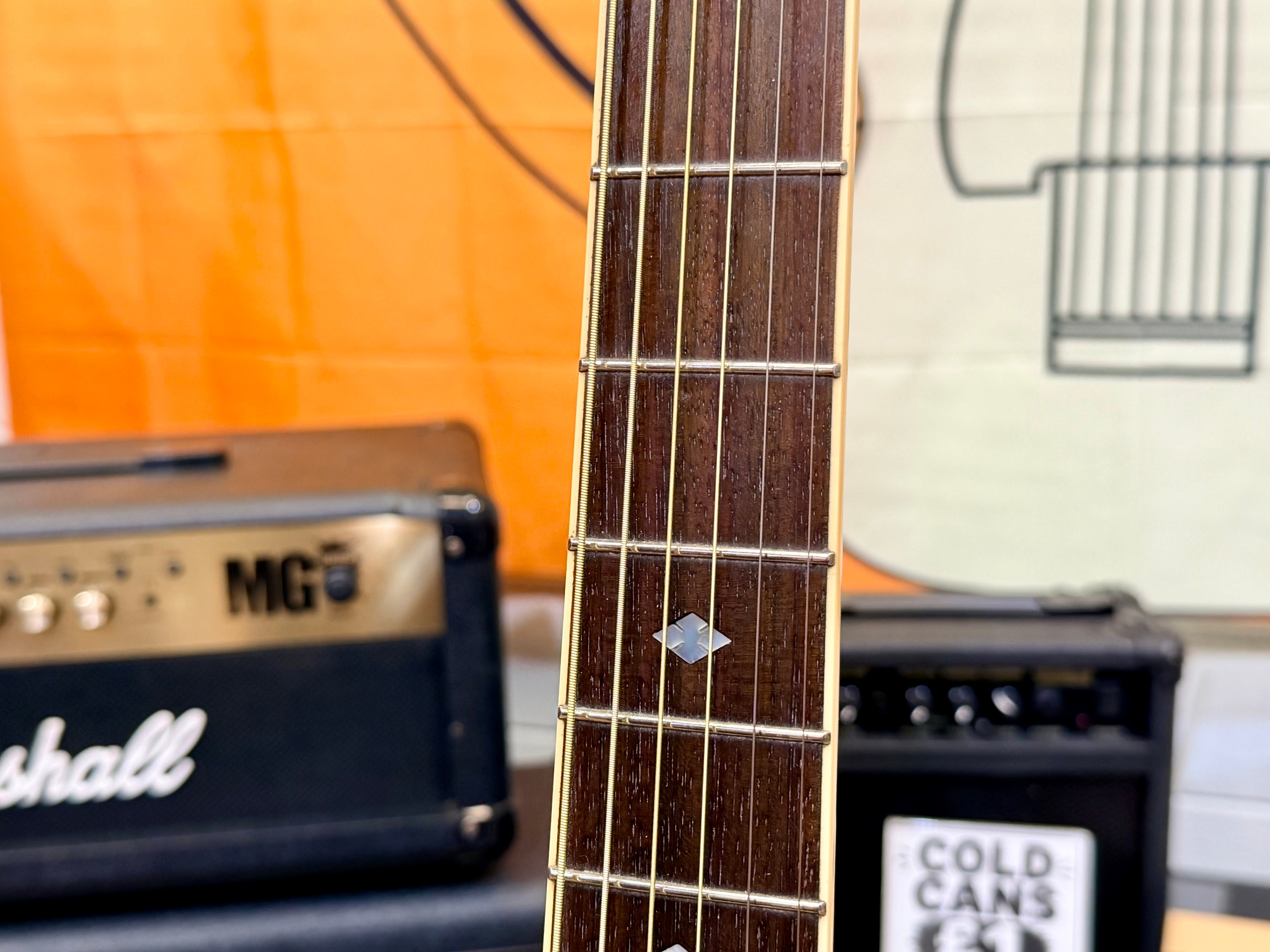 π2013π Epiphone Masterbilt DR-500MCE Electro Acoustic Guitar All Solid~ Natural