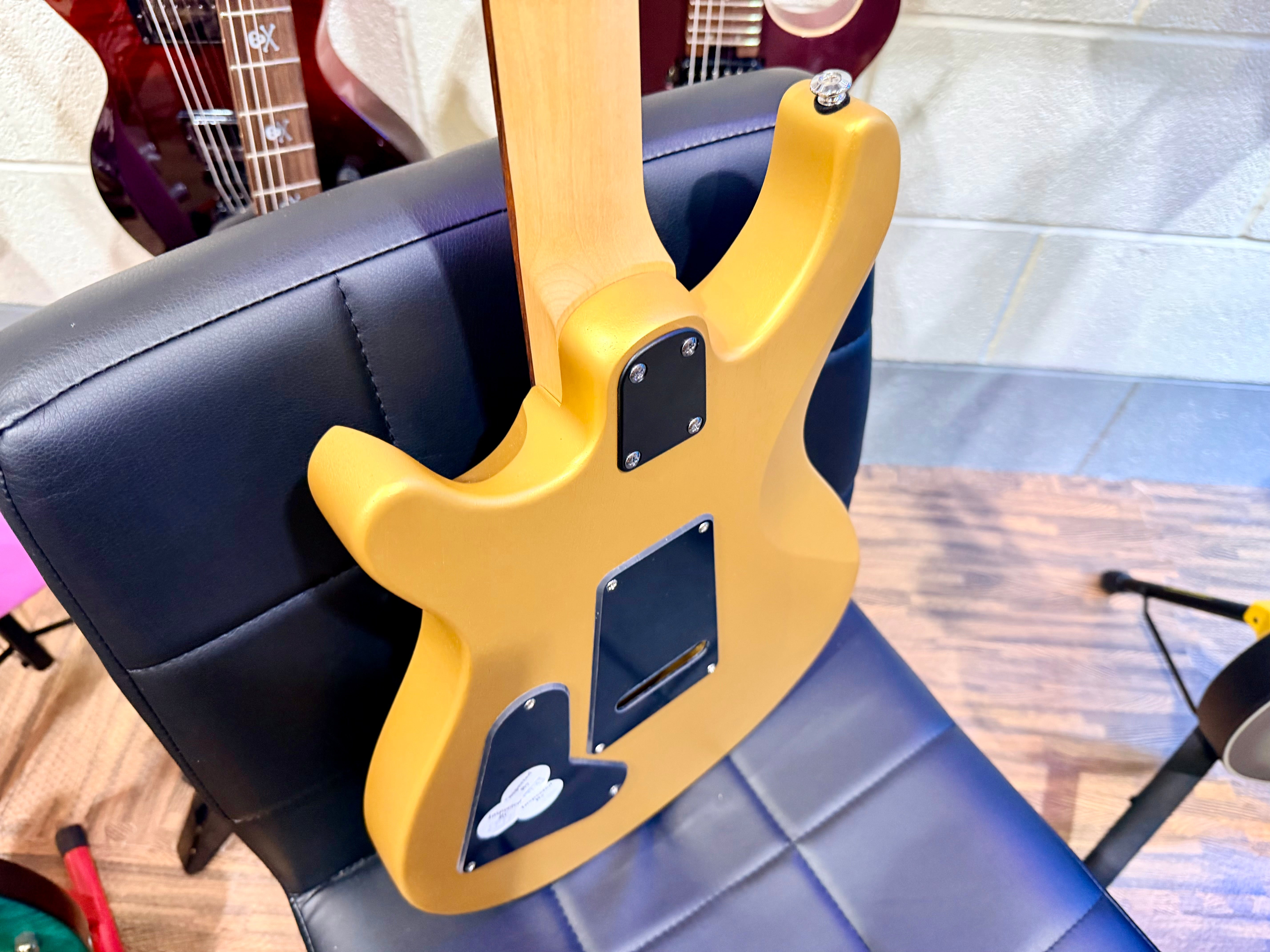 🌟NEW🌟 PRS SE CE24 Standard Satin~ Metallic Gold Electric Guitar~ Latest Model!