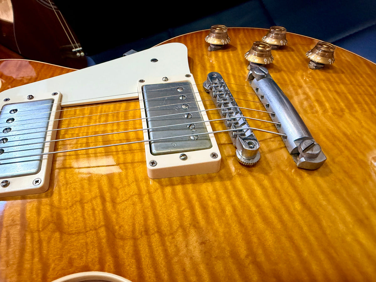 2012 Gibson Custom Shop 1959 Les Paul Standard R9 VOS~ Honey Burst~ Case & COA