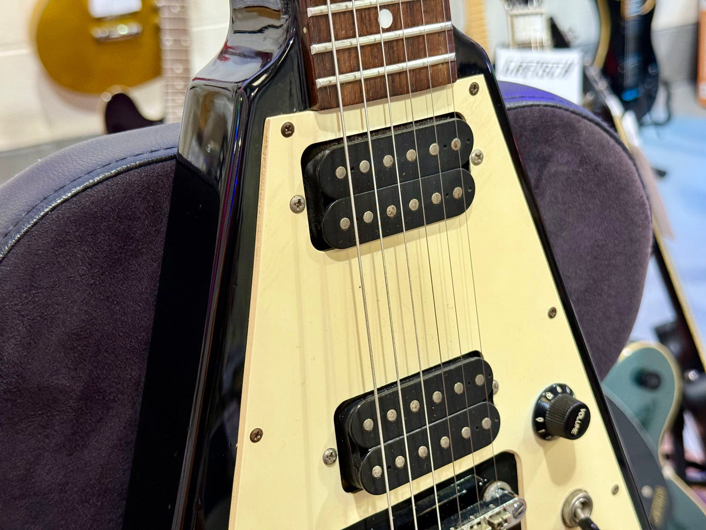 🔥KOREA 2000🔥 Epiphone ‘67 Reissue Flying V In Black/Ebony~ By Gibson~ RARE!