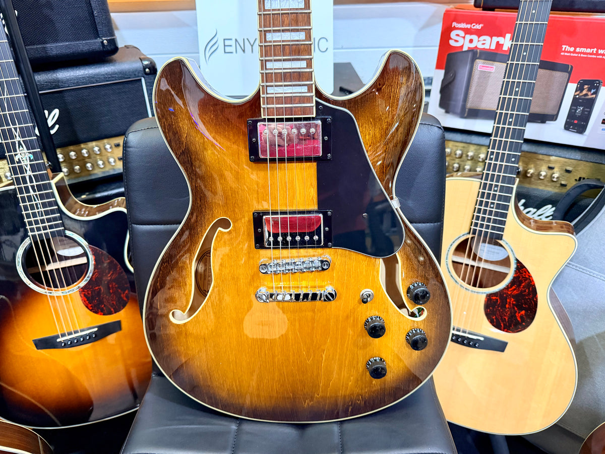 ✨2021✨ Ibanez Artcore AS73-TBC, Semi-Hollow Electric Guitar~ Tobacco Brown!