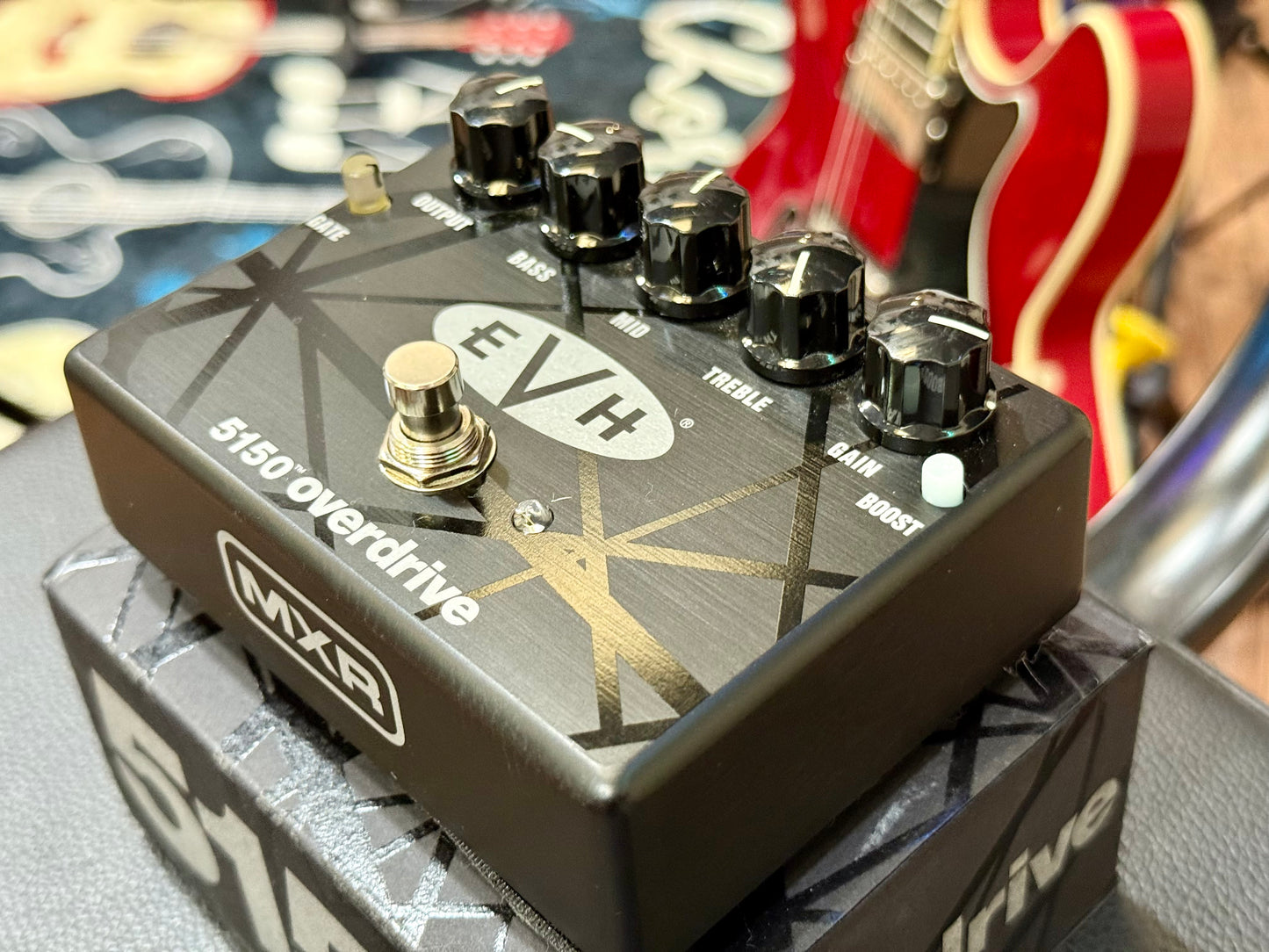 🎸 MXR EVH 5150 Overdrive Guitar Pedal~ Effects Unit~ Van Halen~ Boxed 🎸