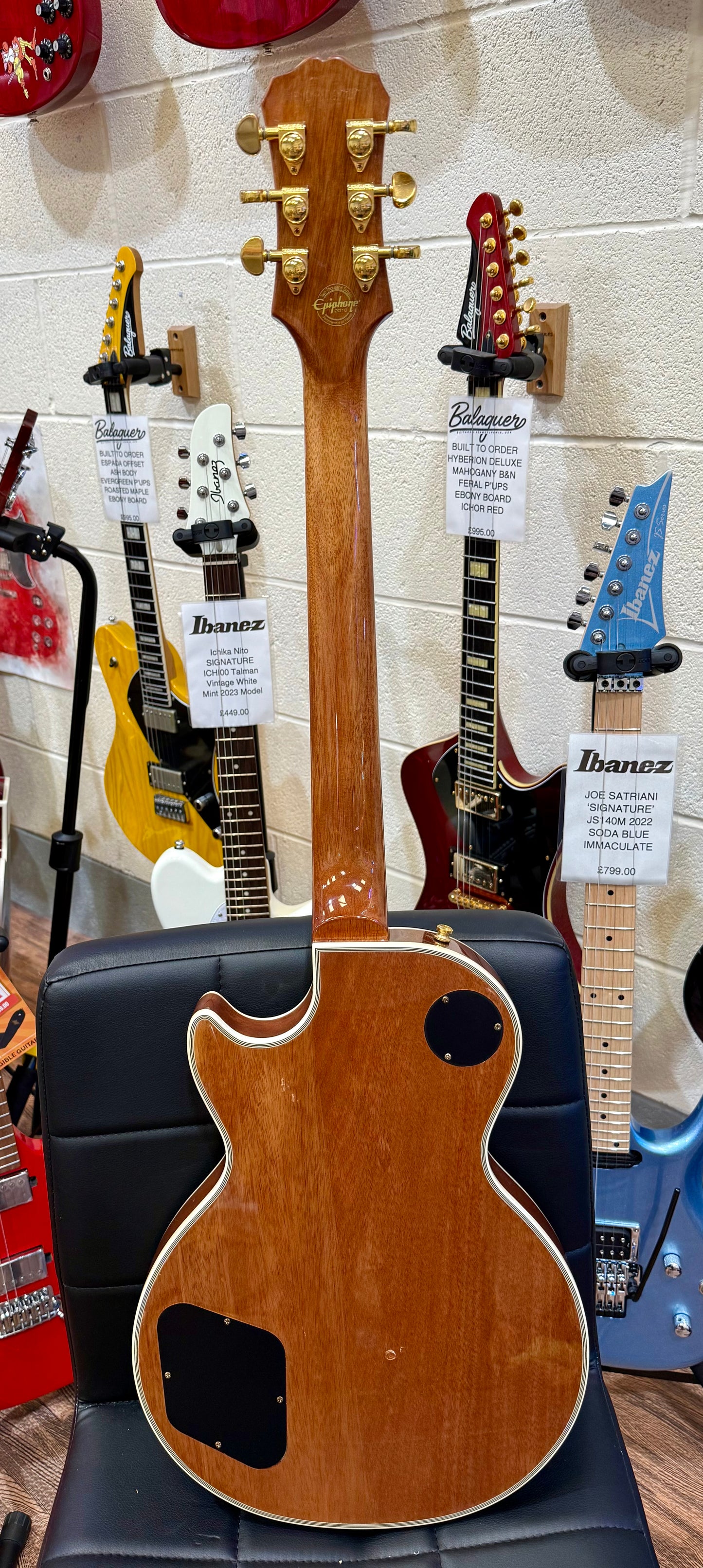 🔥2018🔥 Epiphone Les Paul Custom Pro KOA~ Split Coils + Case~ Ltd Edition!
