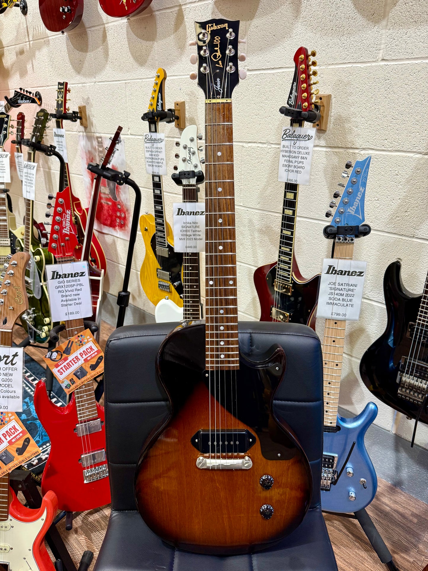 ๐2015๐ Gibson Les Paul Junior 100th Anniversary~ Vintage Sunburst P90 + Case!