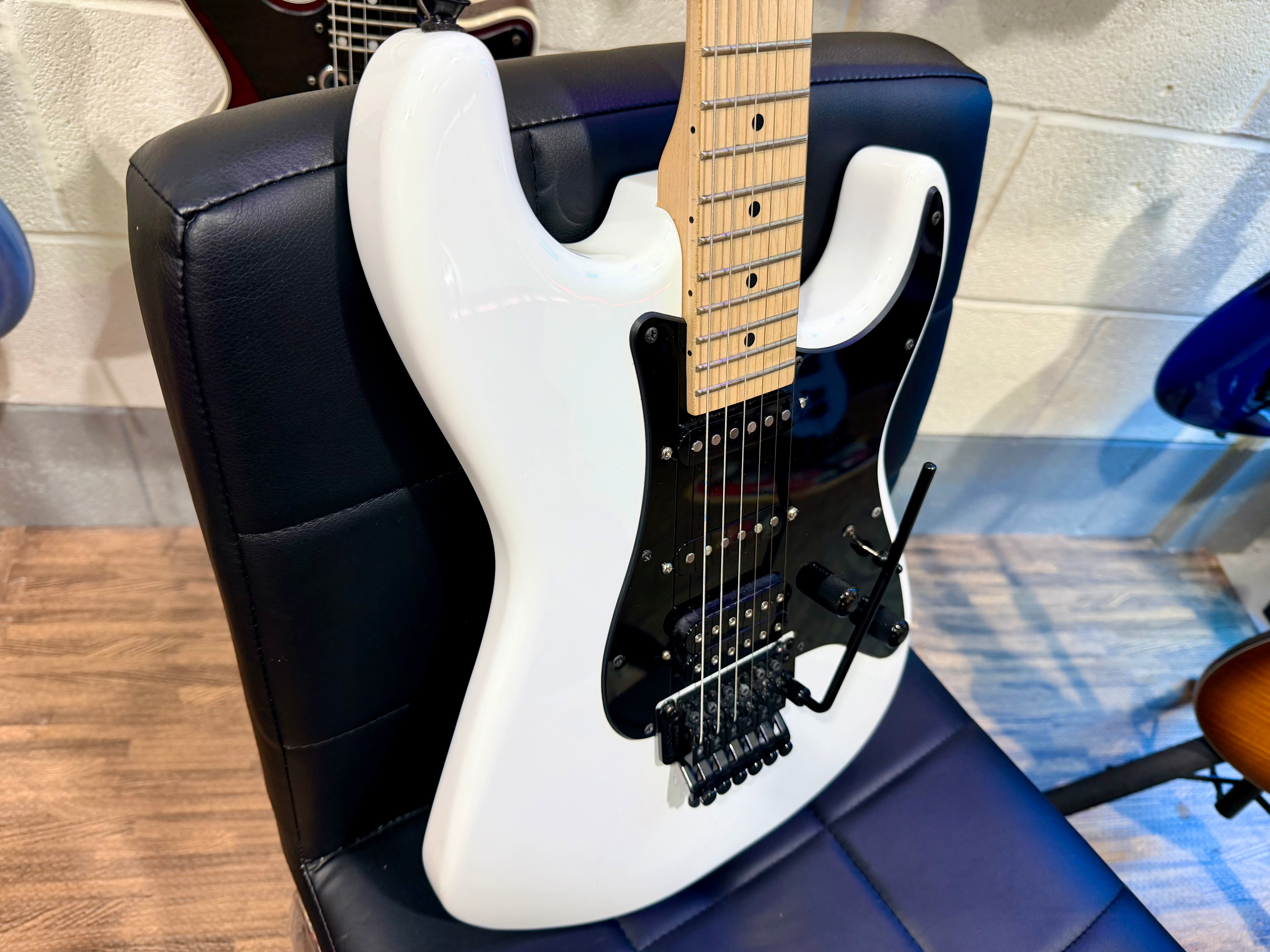 🔥2022🔥 Jackson Adrian Smith SDXM~ Maple~ Snow White~ Iron Maiden Signature!