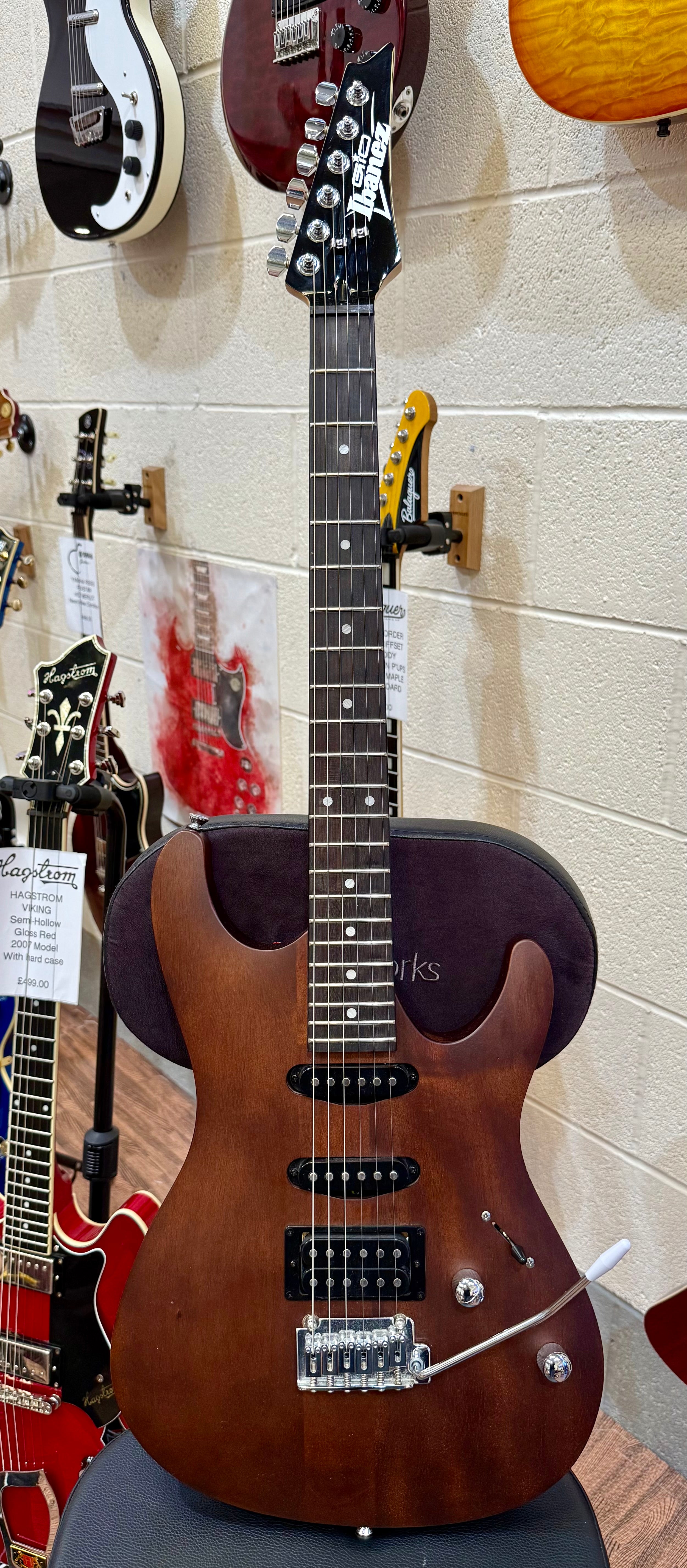 🔥2020🔥 Ibanez GSA60 Gio Walnut Flat~ Locking Tuners~ Excellent Condition!