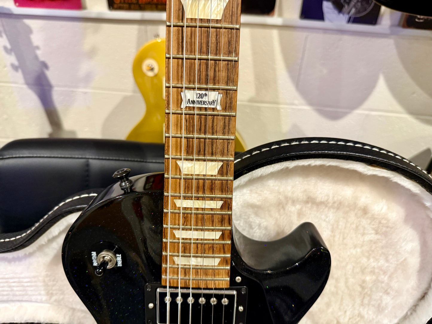 ✨120th ANNIVERSARY ✨ Gibson Les Paul Studio Pro Graphite Pearl Sparkle~USA 2014