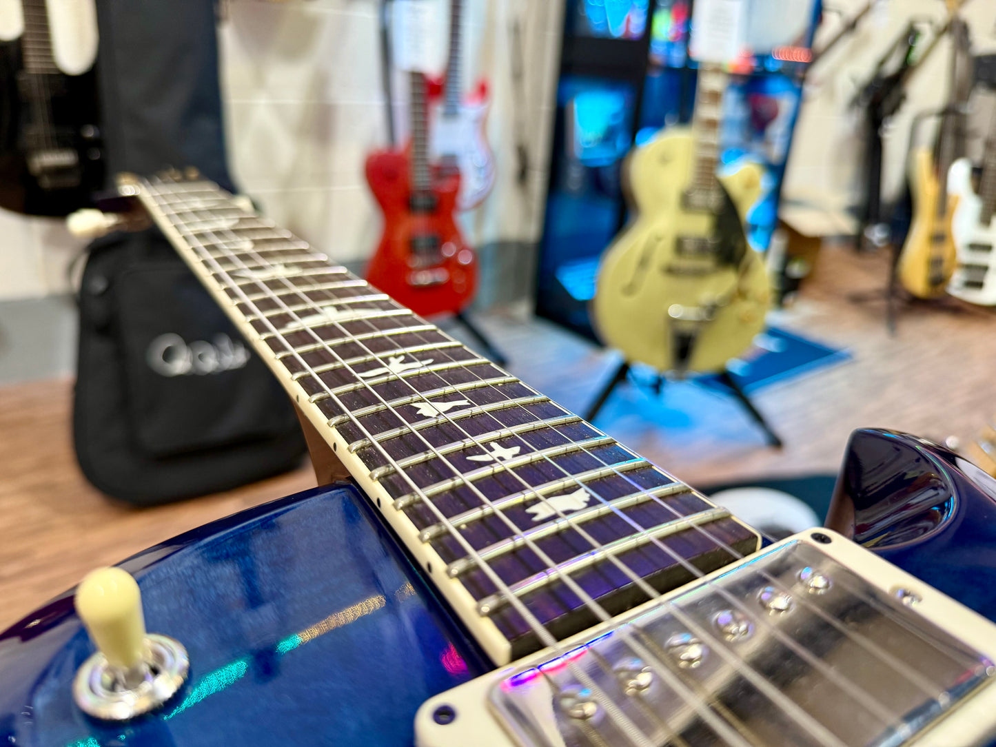 🌟2020 USA🌟 PRS S2 McCarty 594 Singlecut~ Whale Blue~ Gig Bag & Docs~ Stunning!