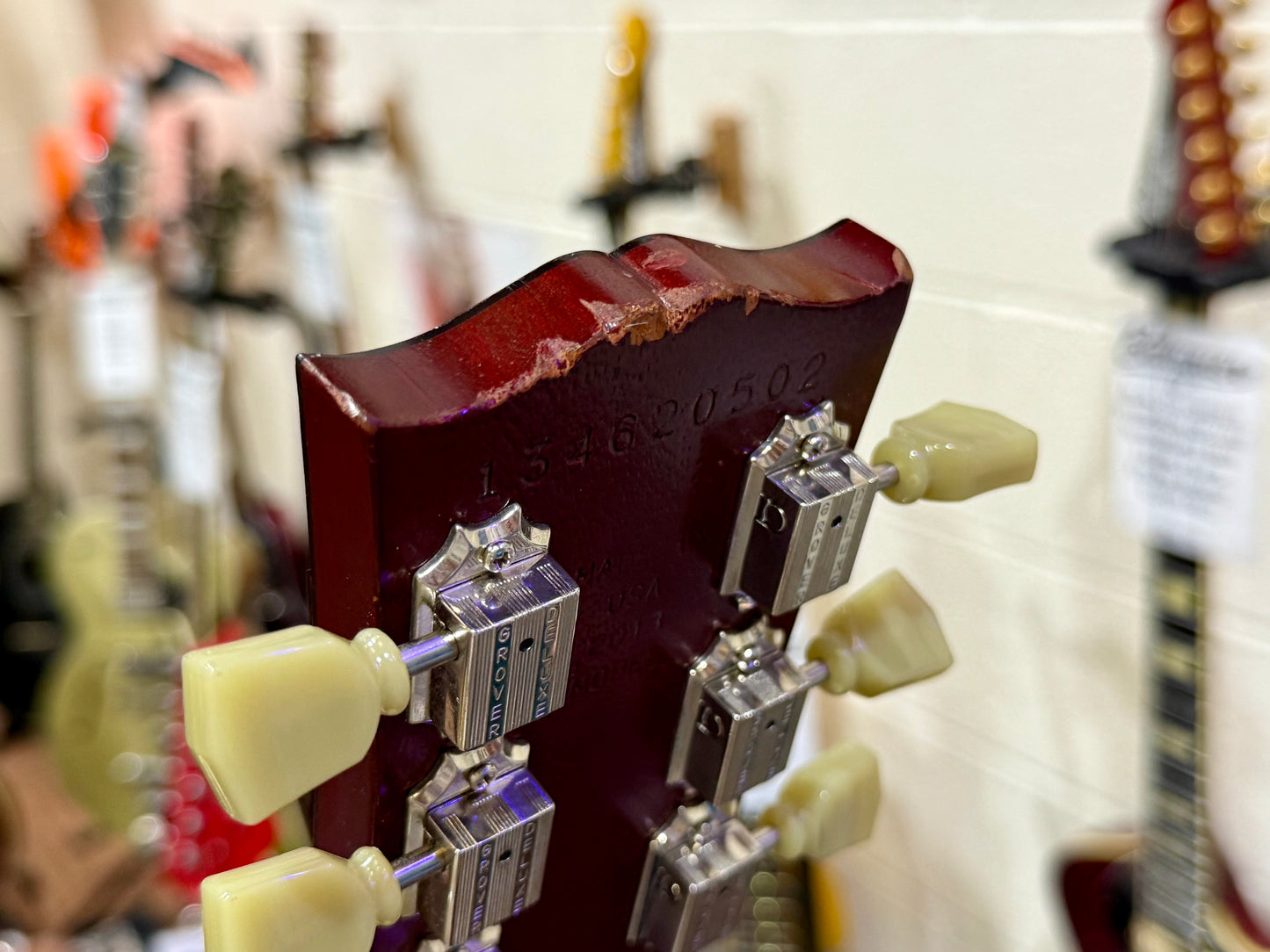 ๐2013๐ Gibson SG '60s Tribute USA~ Worn Cherry~ Burstbucker Pickups!