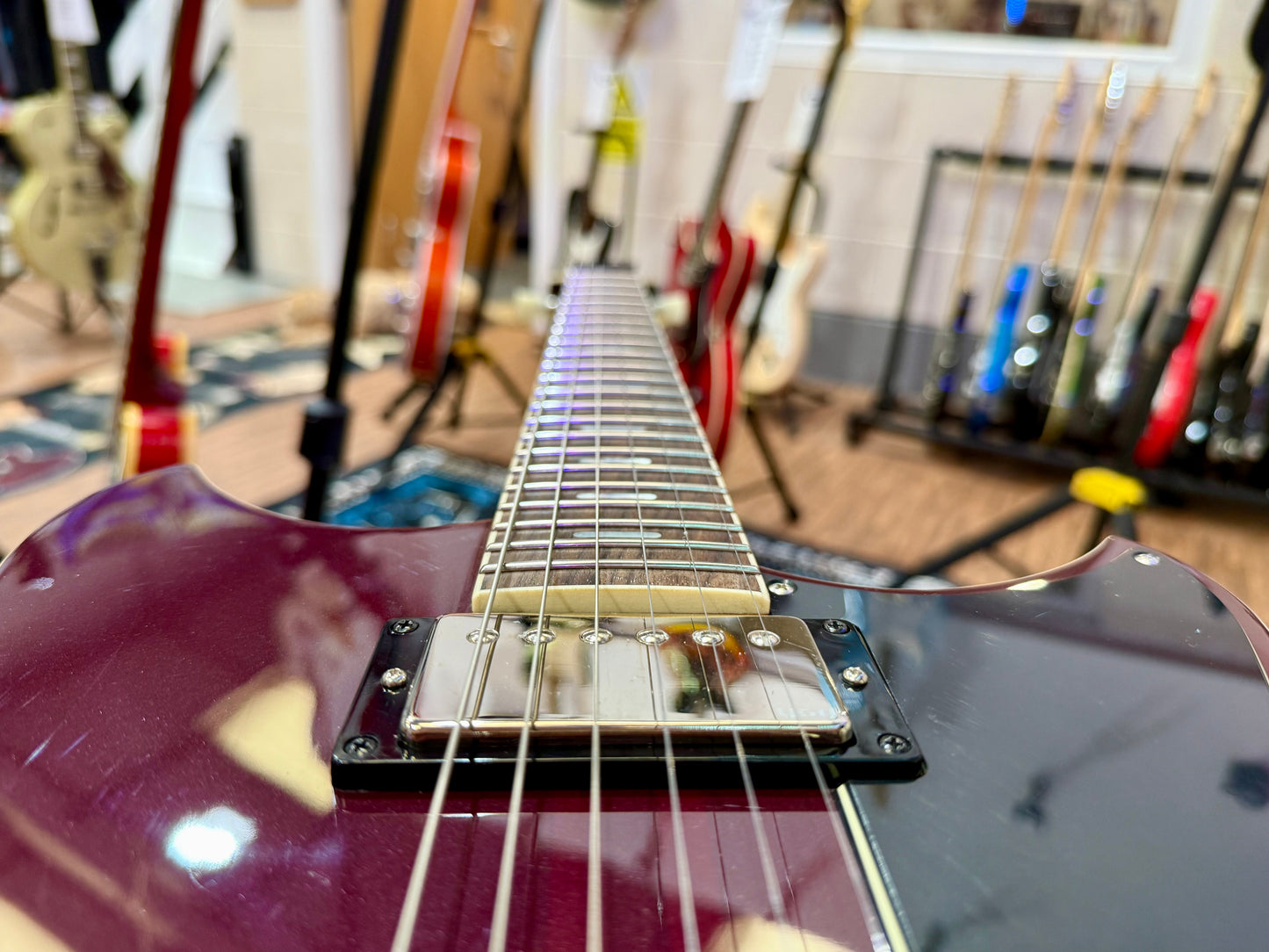🔥2024🔥 Yamaha Revstar Standard RSS20~ Hot Merlot Red~ Stunning Guitar!