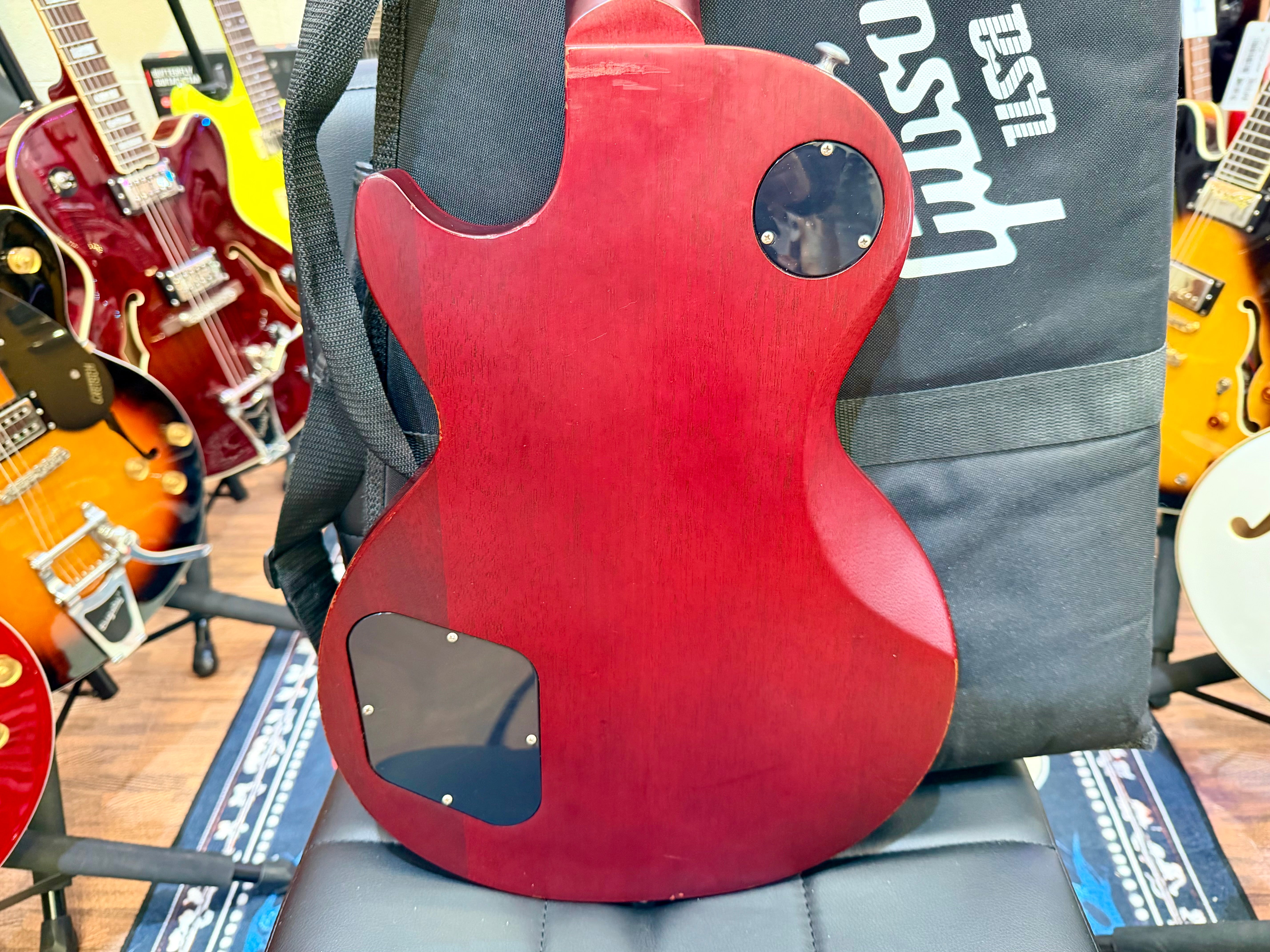 🔥2014🔥 Gibson Les Paul Melody Maker 120th Anniversary~ Worn Cherry~ P90s + Bag
