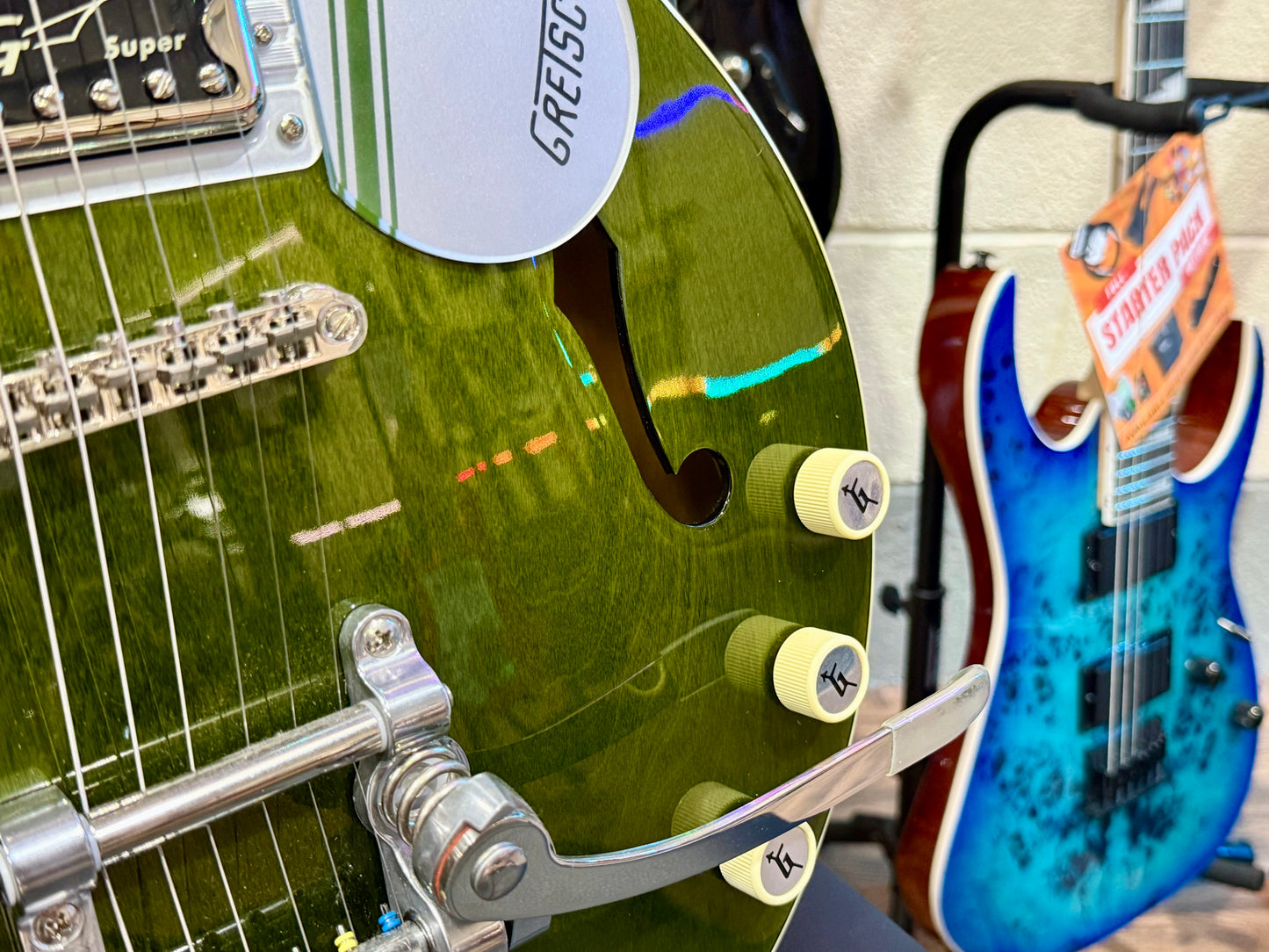 š„LTD EDITIONš„ Gretsch G2604T Streamliner Rally II Green Stain W/Bigsby~ Center Block~ MINT