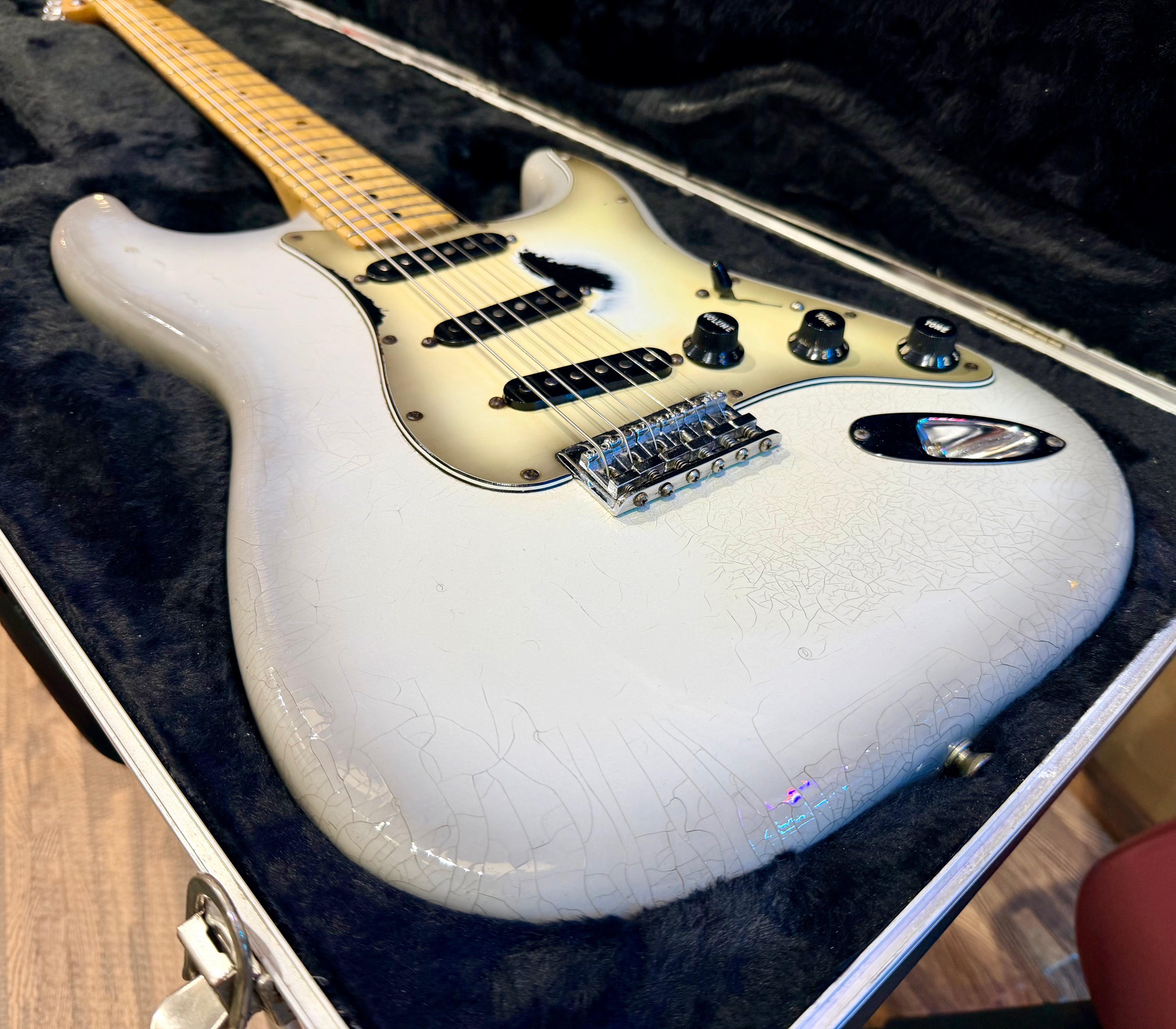 π₯ 1979 π₯ Fender Hardtail Stratocaster~ Antigua Sunburst Vintage + Hard Case!
