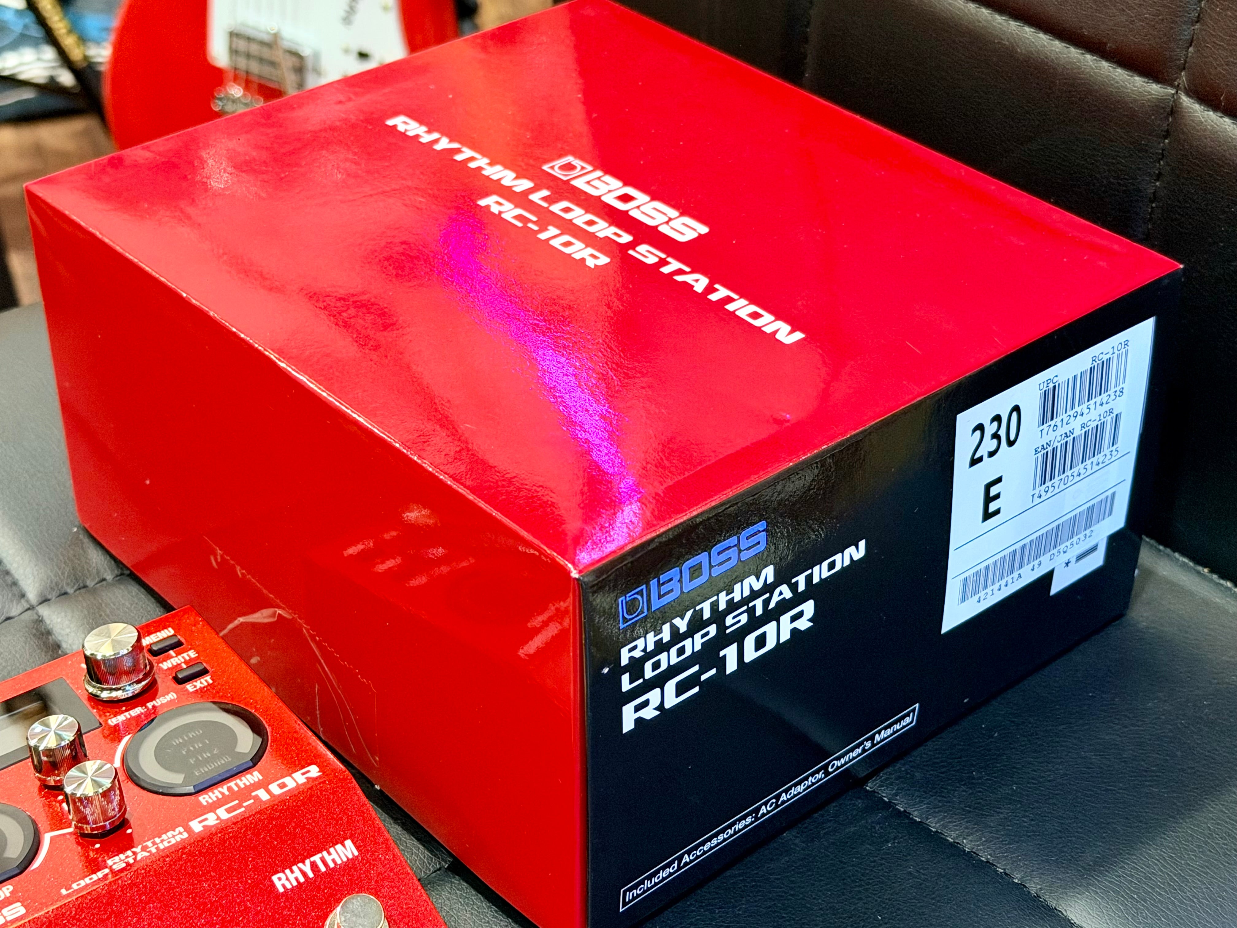 🎸USED ONCE🎸 BOSS RC-10R Rhythm Loop Station~ Looper Pedal Guitar FX Unit~Boxed