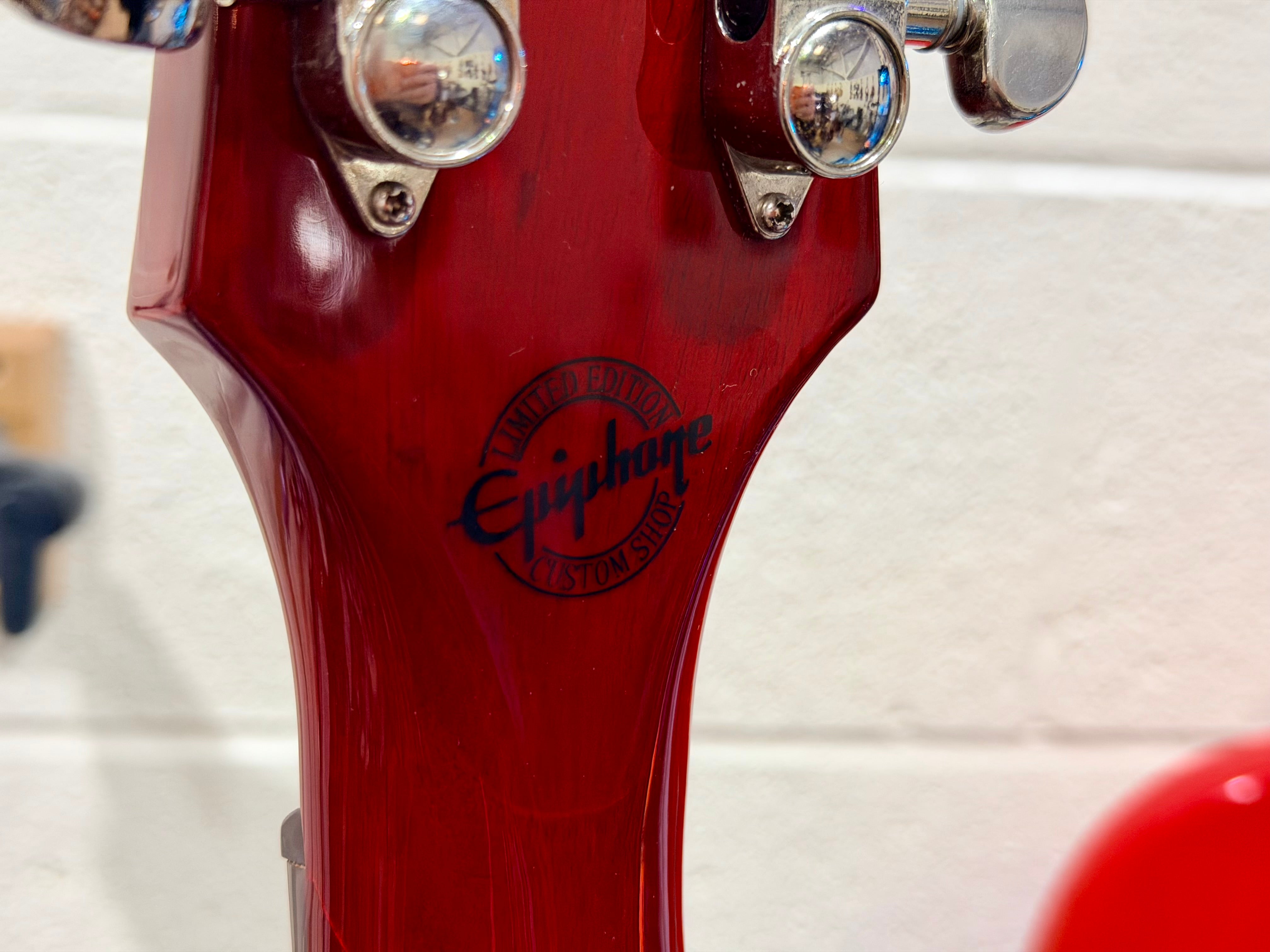 🍒LTD EDITION🍒 Epiphone Dot Studio ES-335 Semi-Hollow~ Custom Shop Cherry Red!