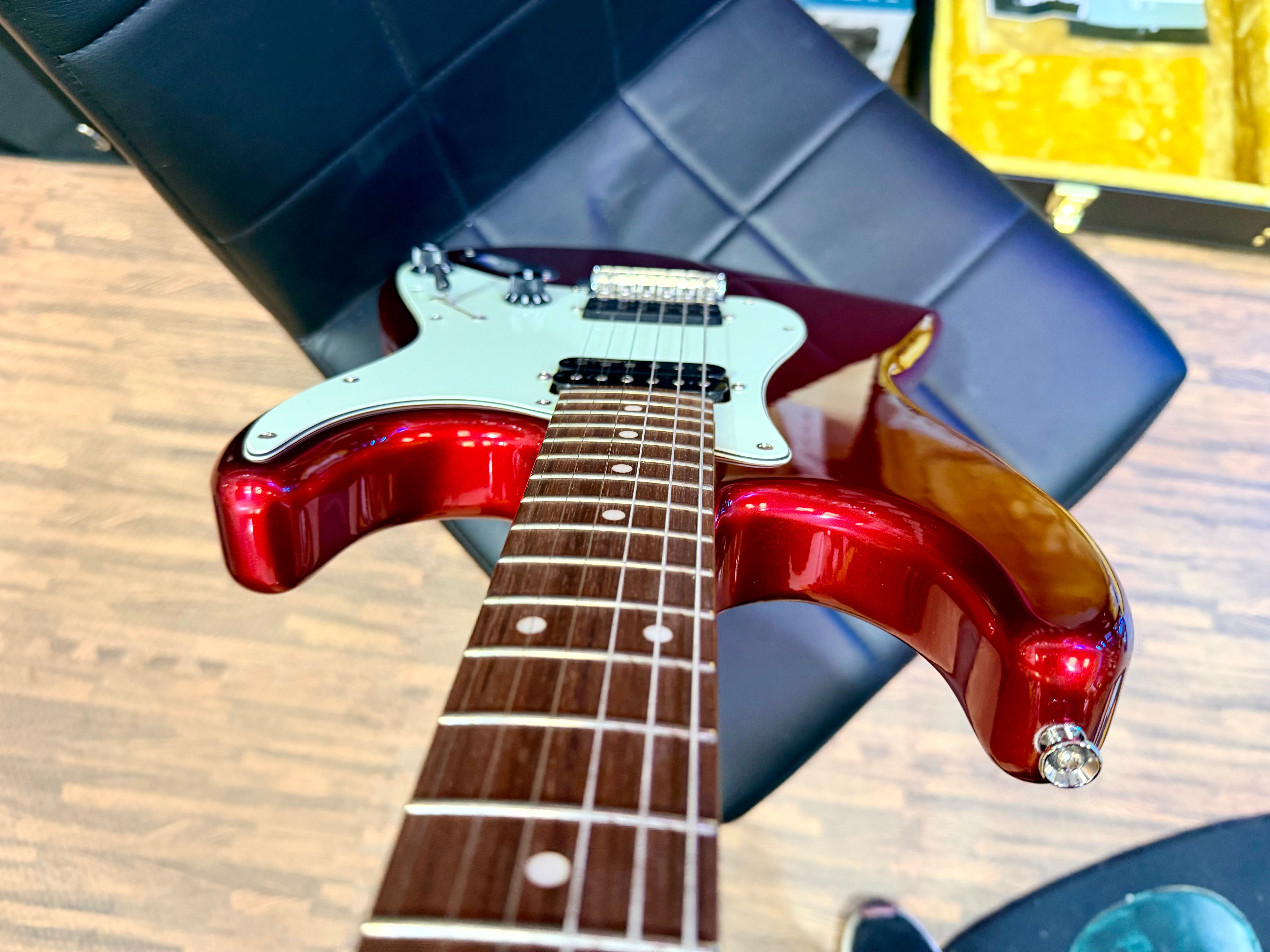 🔥RARE🔥 Vintage V6 ReIssued HH Electric Guitar Candy Apple Red Wilkinson Strat!