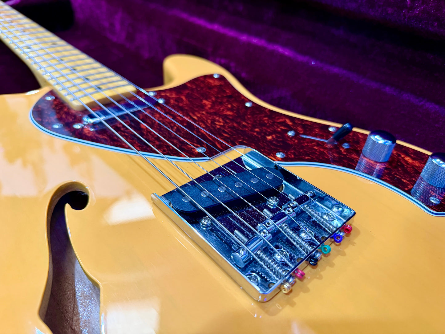 ๐2016๐ Tokai Breezysound ATE60 TL Thinline Telecaster~ Butterscotch + Case!