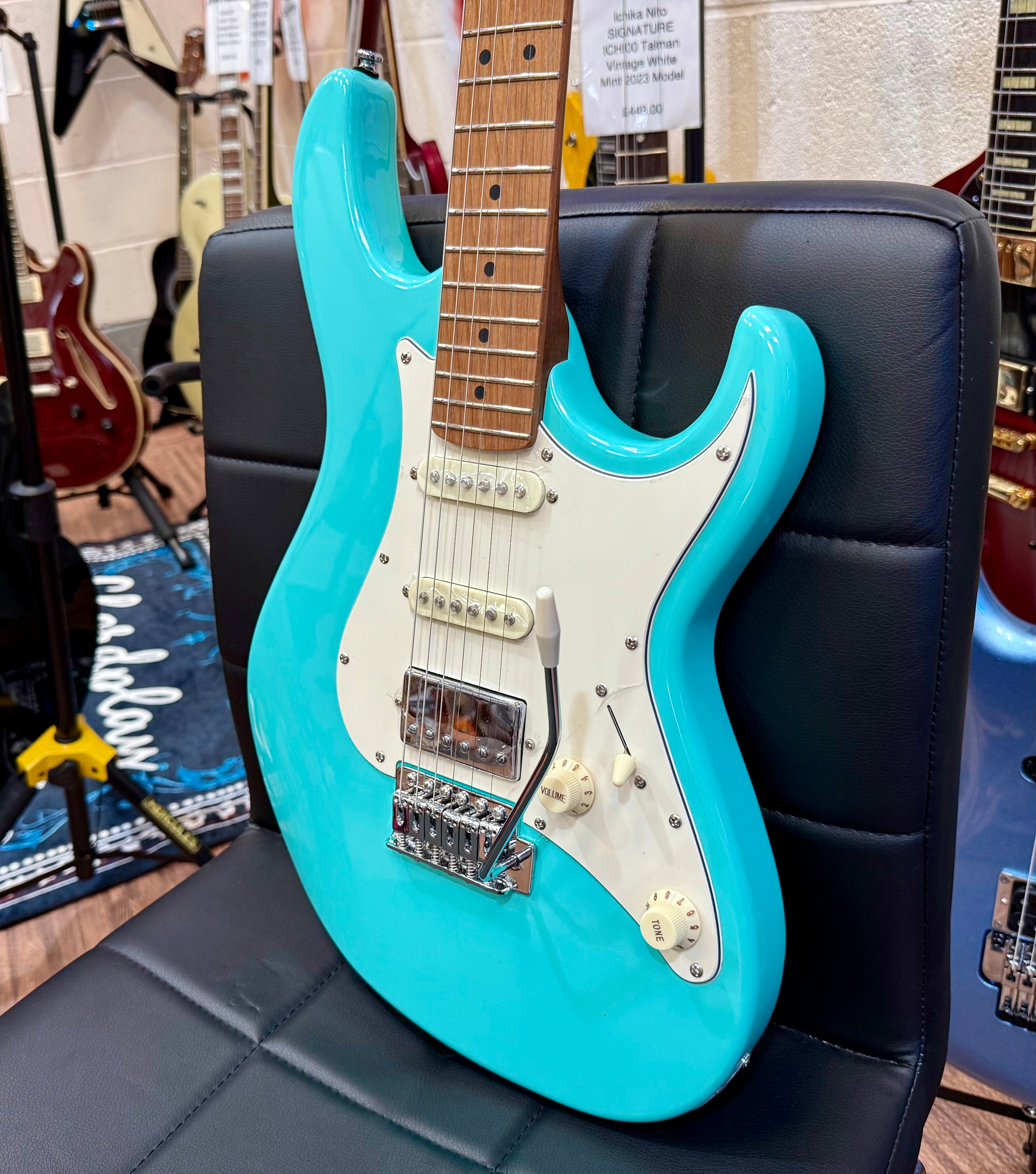 🌟BRAND NEW🌟 Cort G200SE Limited Edition~ Seafoam Green~ Roasted Maple~ Latest Model!