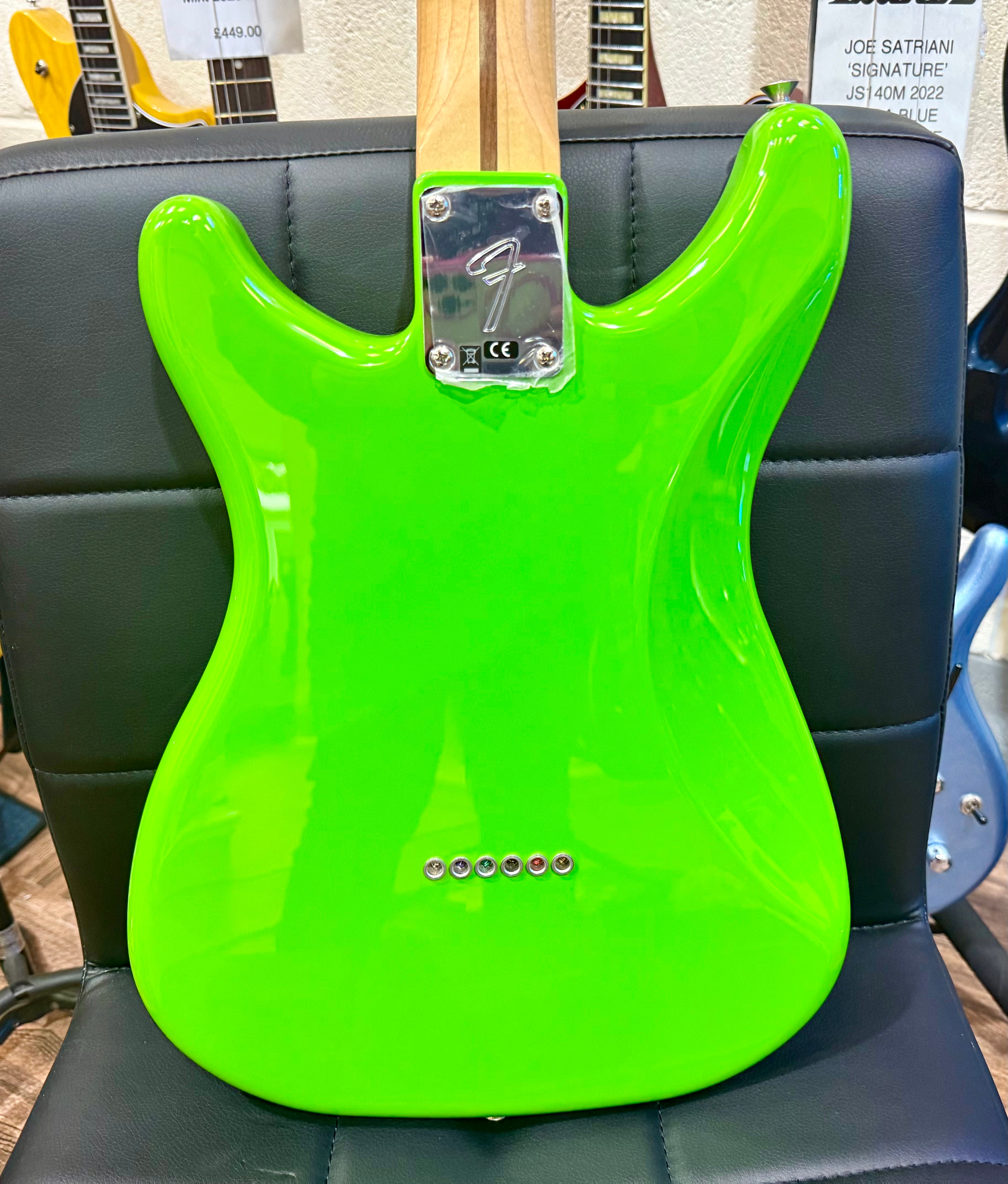 🔥MINT 2019🔥 Fender Player Lead II ‘2’ Neon Green Electric Guitar + Hard Case!
