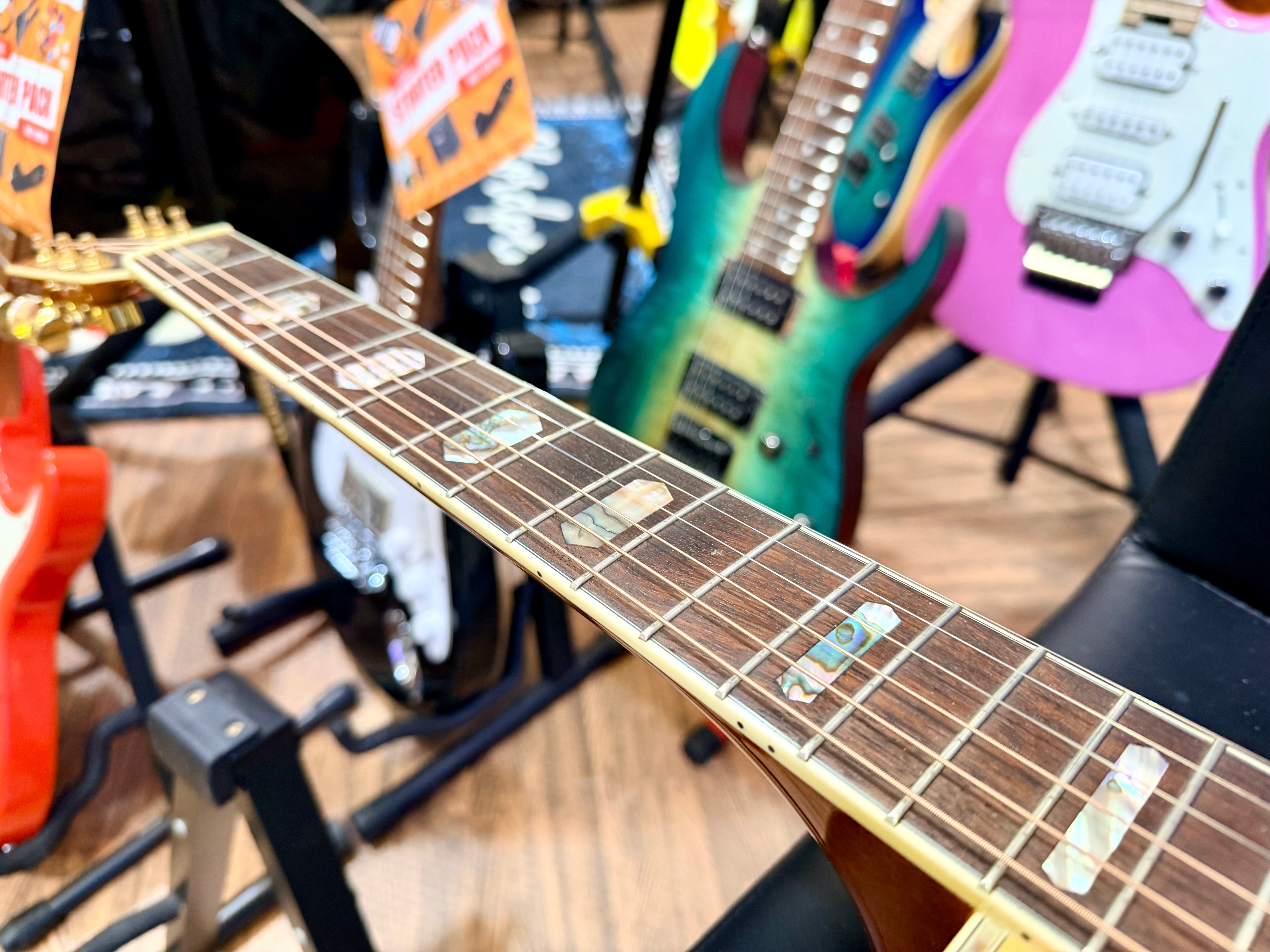 ✨1998 KOREA✨ Tanglewood SJ-10X Electro Acoustic Guitar~ Jumbo Dreadnought~RARE