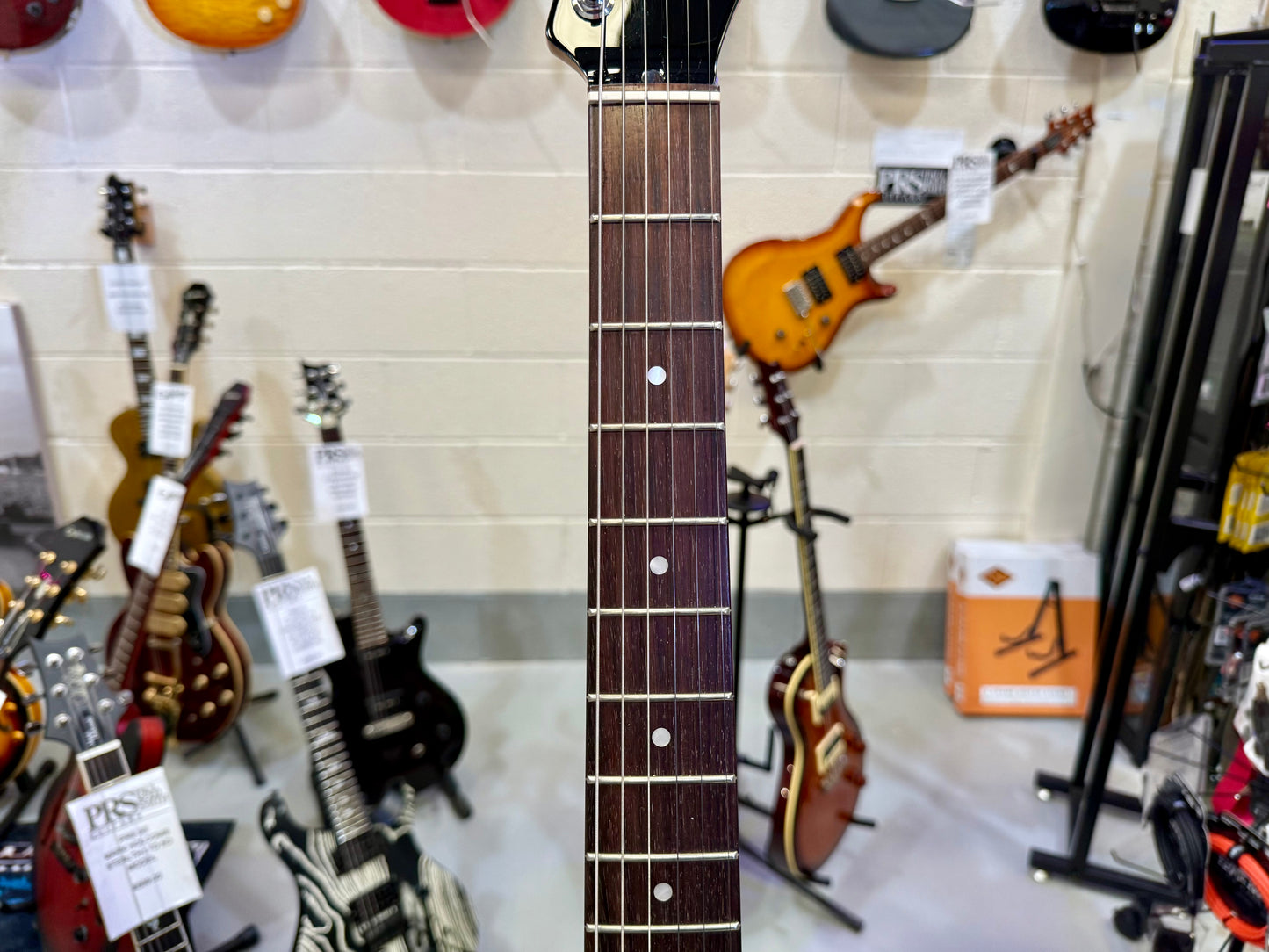 🎸 Fret-King Country Squire Stealth~ Candy Apple Red~ Telecaster Shape~ 2022 🎸