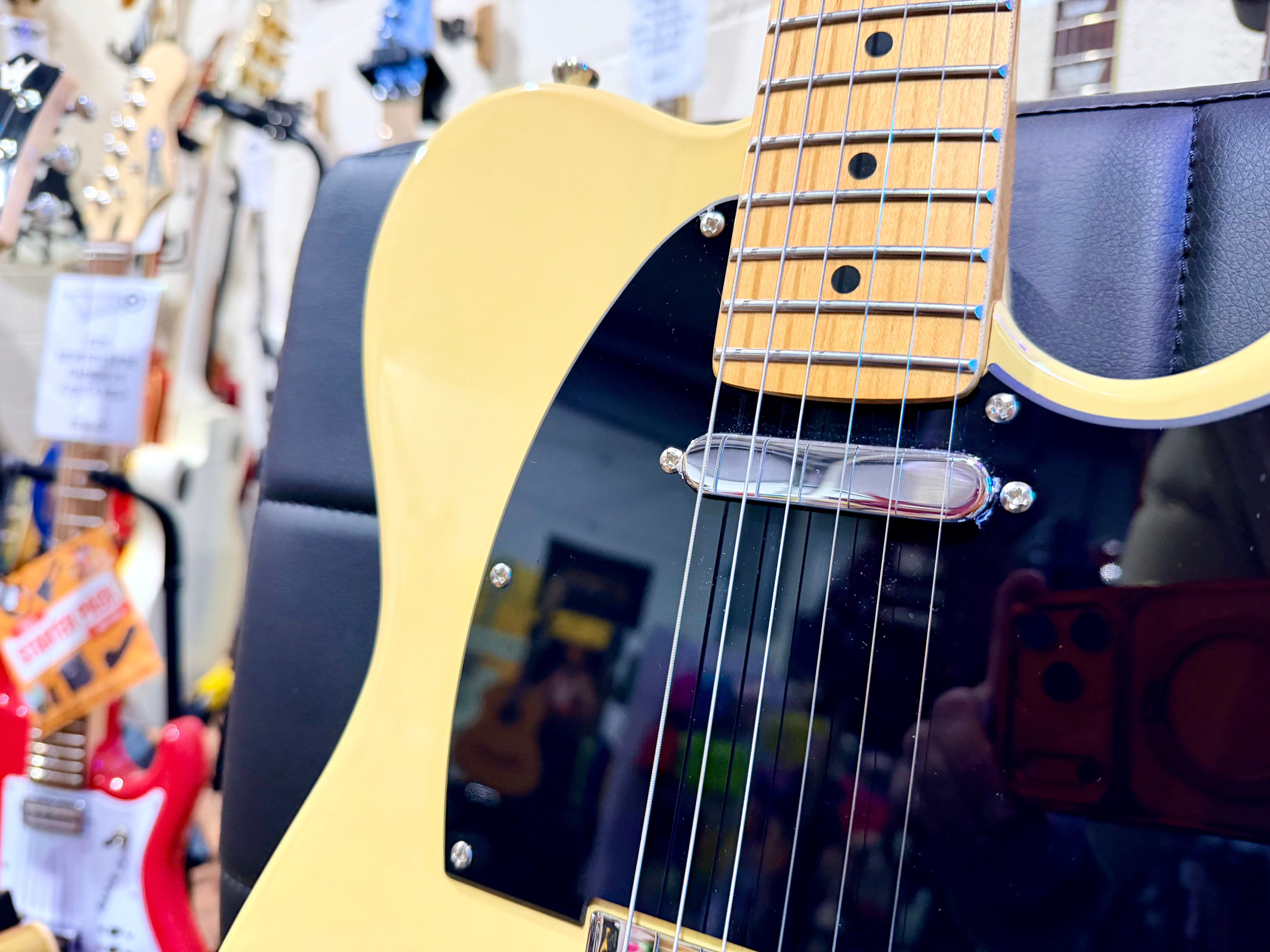🌟NEW 2025🌟 Jet JT-350 Electric Guitar~ Butterscotch Blonde~ Telecaster Style!