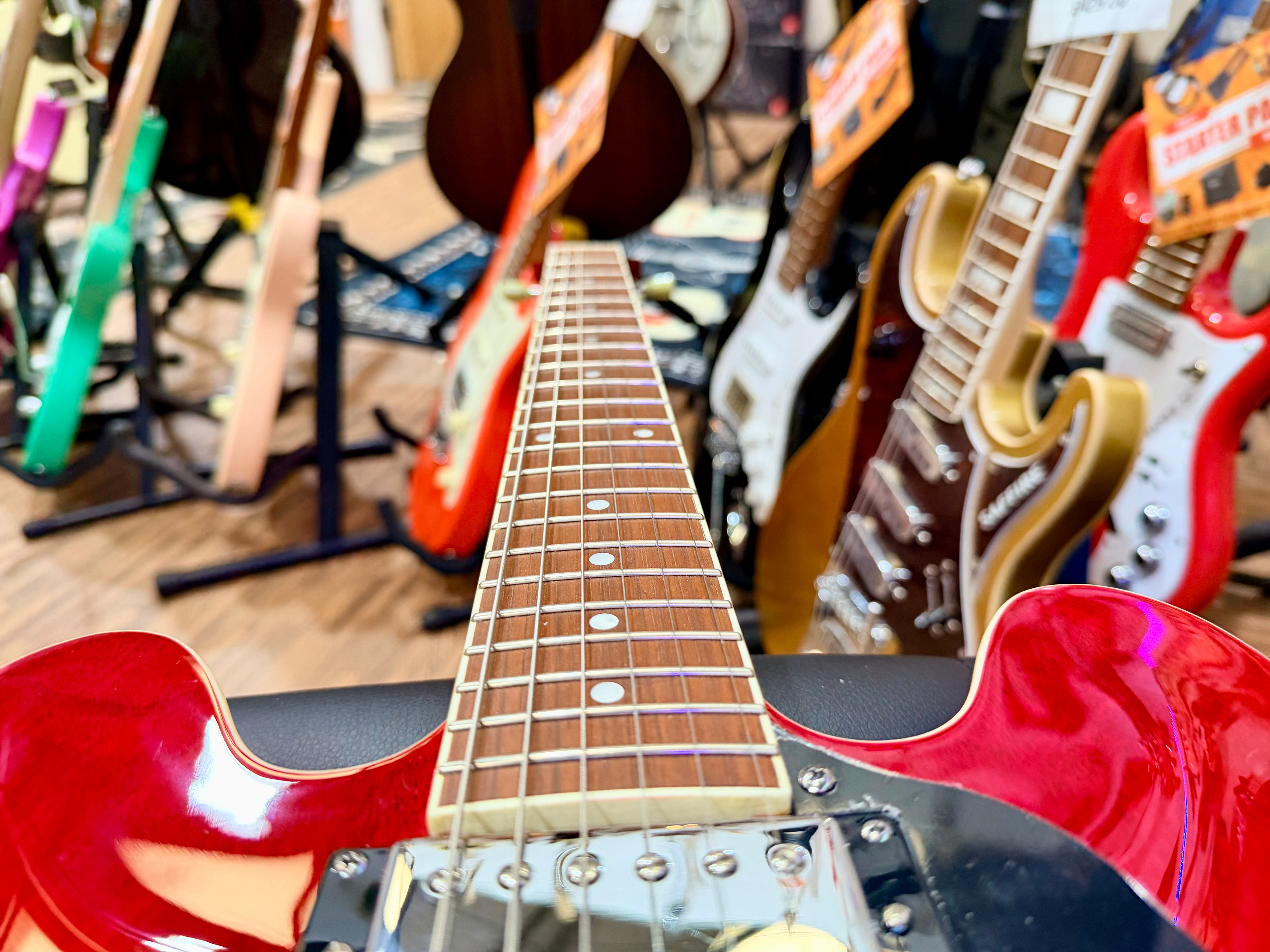 🌟BRAND NEW🌟 Tokai UES78 SR Semi Hollow Body~ See-Through Red~ ‘335’ Style!