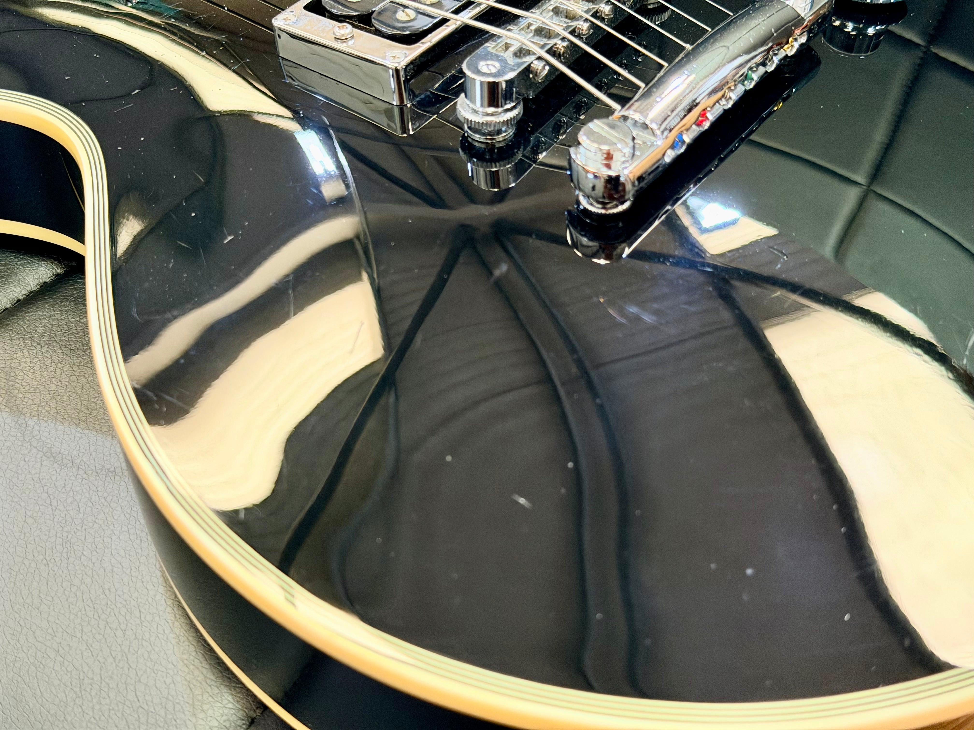 π₯2008π₯ Burny RLC-50JS John Sykes Les Paul Custom~ Black~ Japan Market Import!
