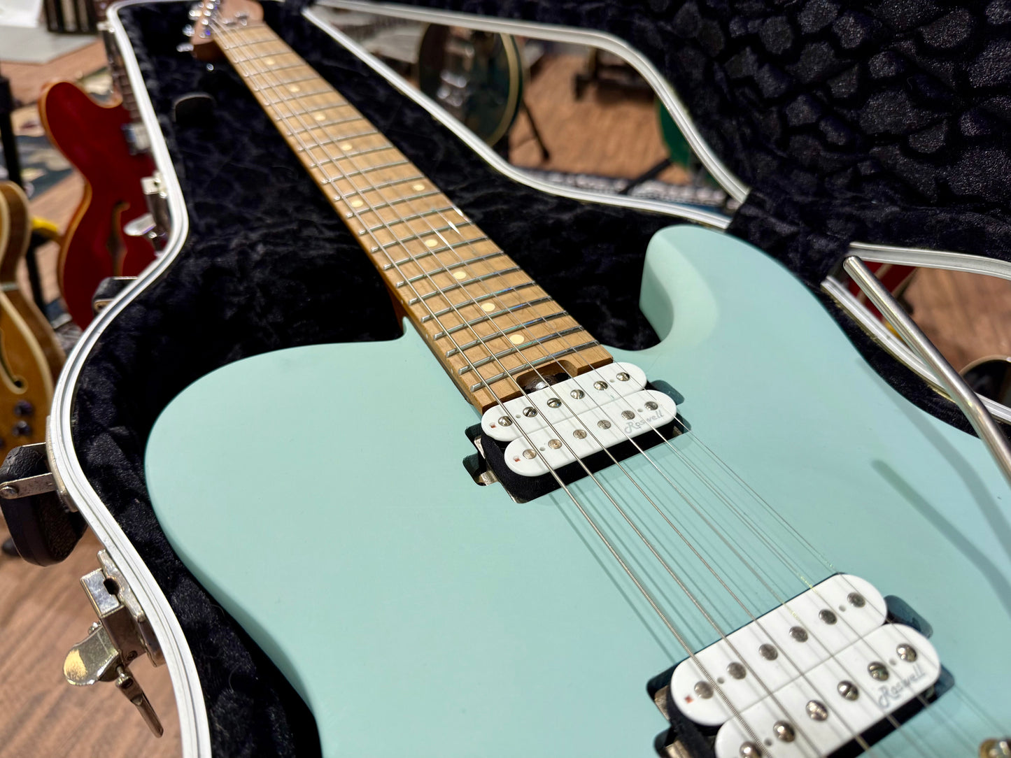🔥MINT🔥 Harley Benton Fusion-T Pro Series Telecaster HH~ Roasted Maple + CASE!