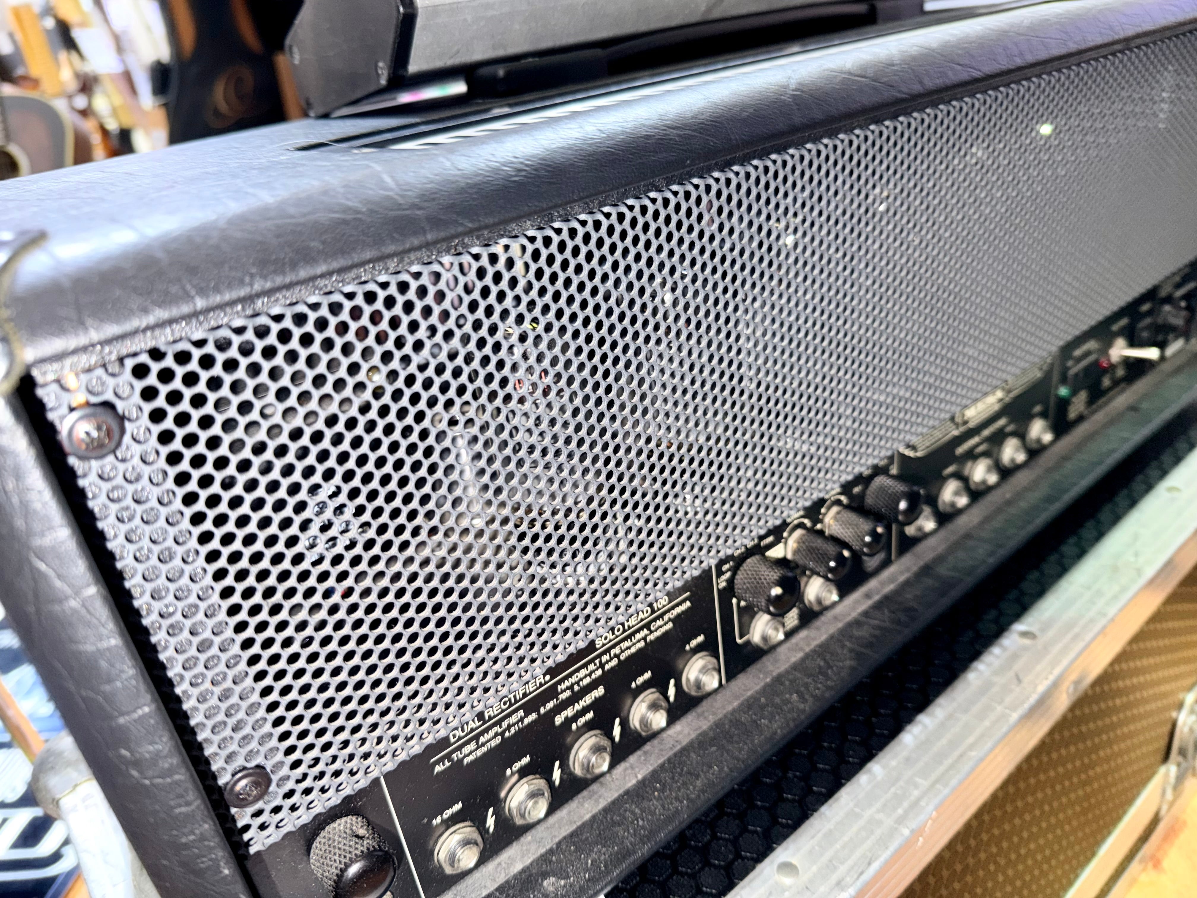 🔥 Mesa Boogie Dual Rectifier Solo Head Amplifier 100W Valve Amp + Case 🔥