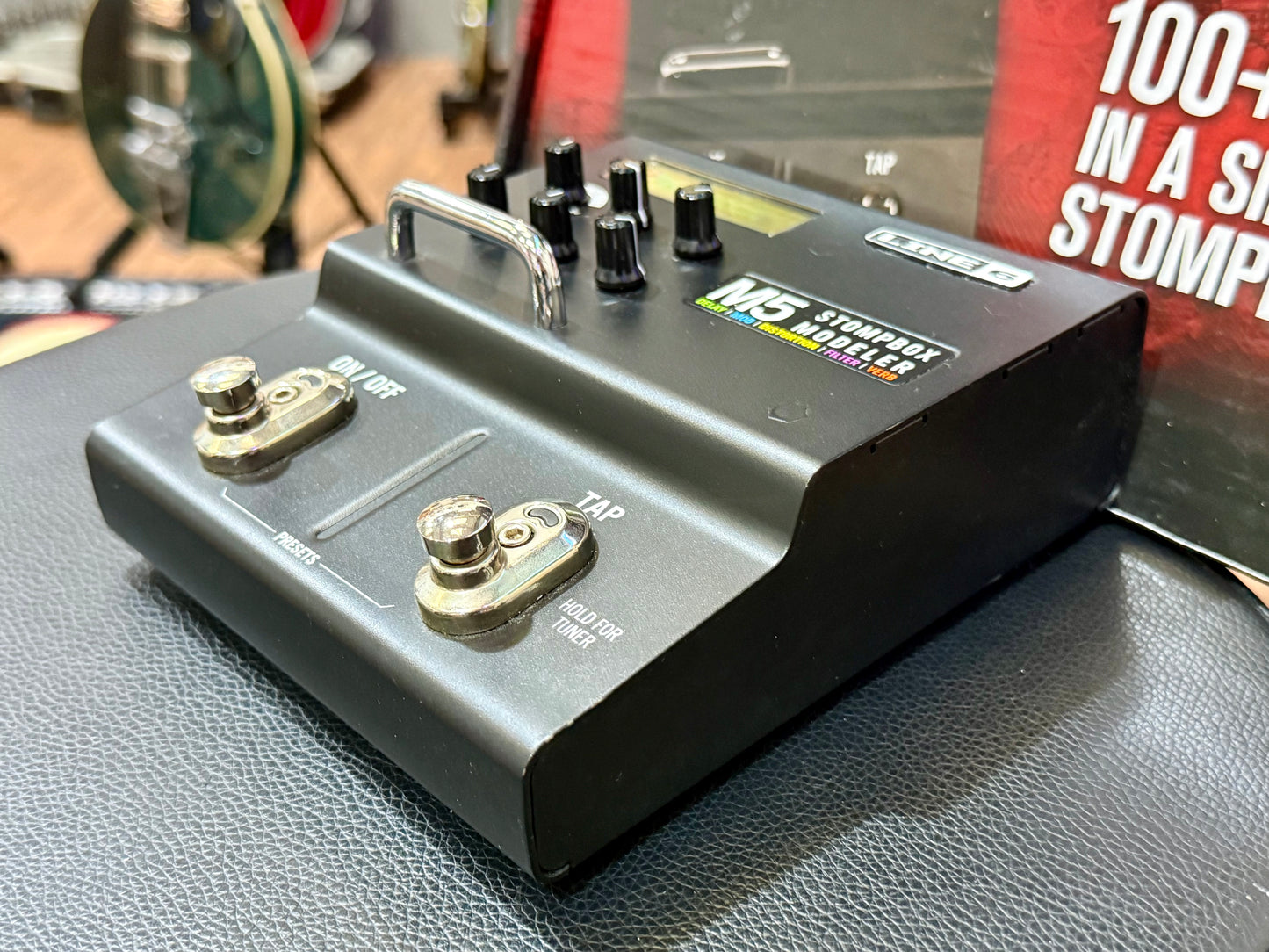 🎸 Line 6 M5 Stompbox Modeller Electric Guitar Multi-Effects Processor Pedal 🎸
