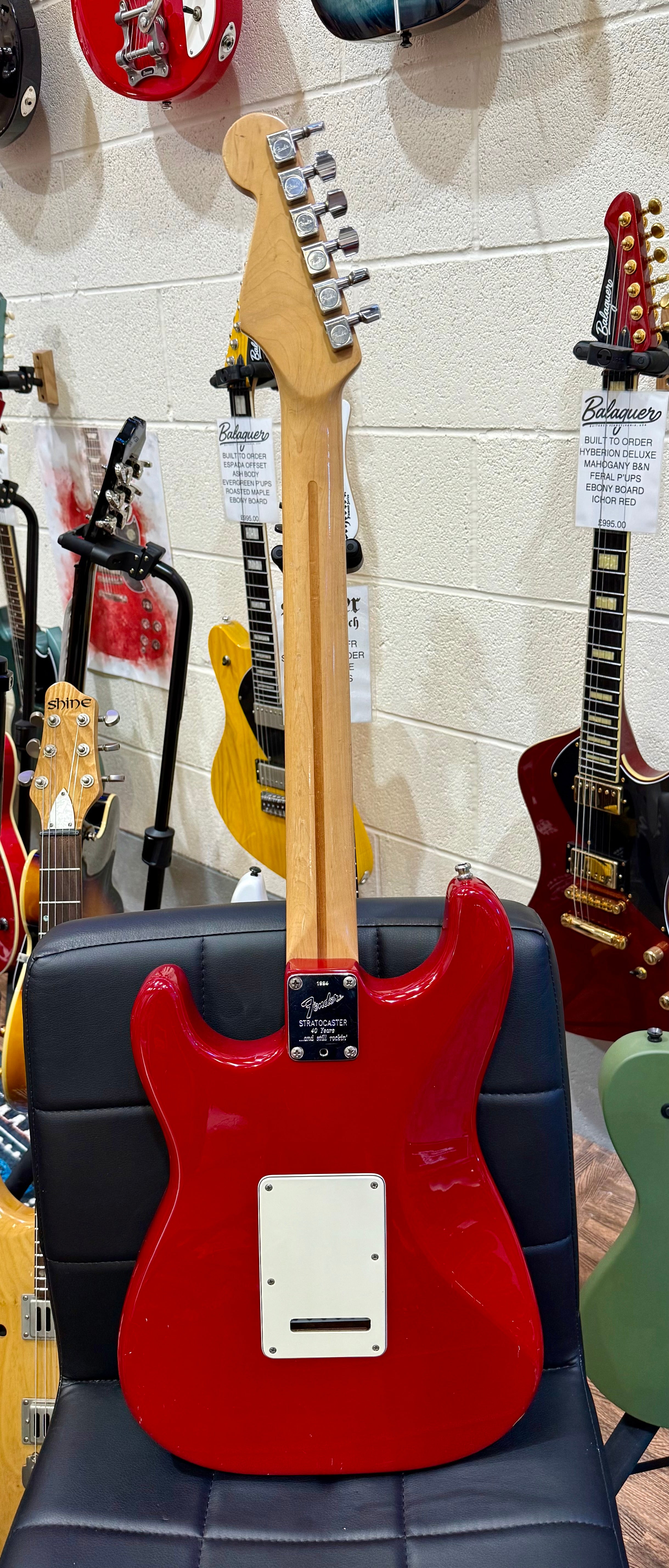 🌟RARE 1994🌟 Fender USA 40th Anniversary Stratocaster~ American Standard + Case