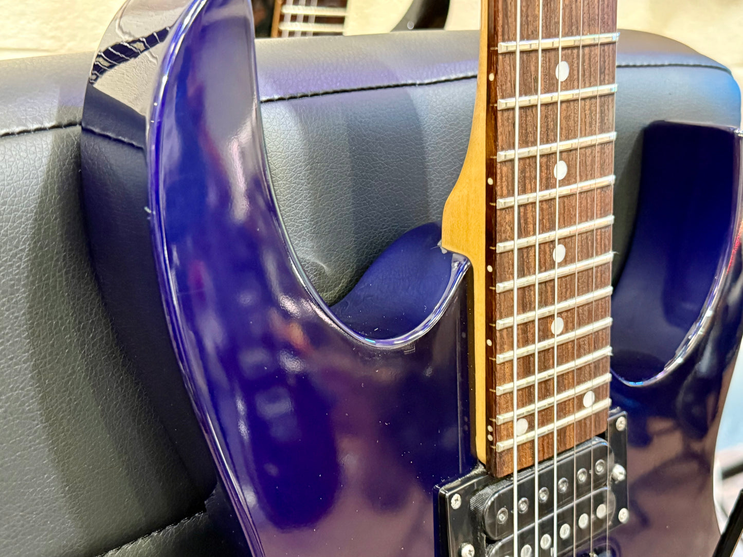 🔥1994 KOREA🔥 Ibanez RG470 JB Superstrat~ Jewel Blue~ Rosewood & Locking Trem!