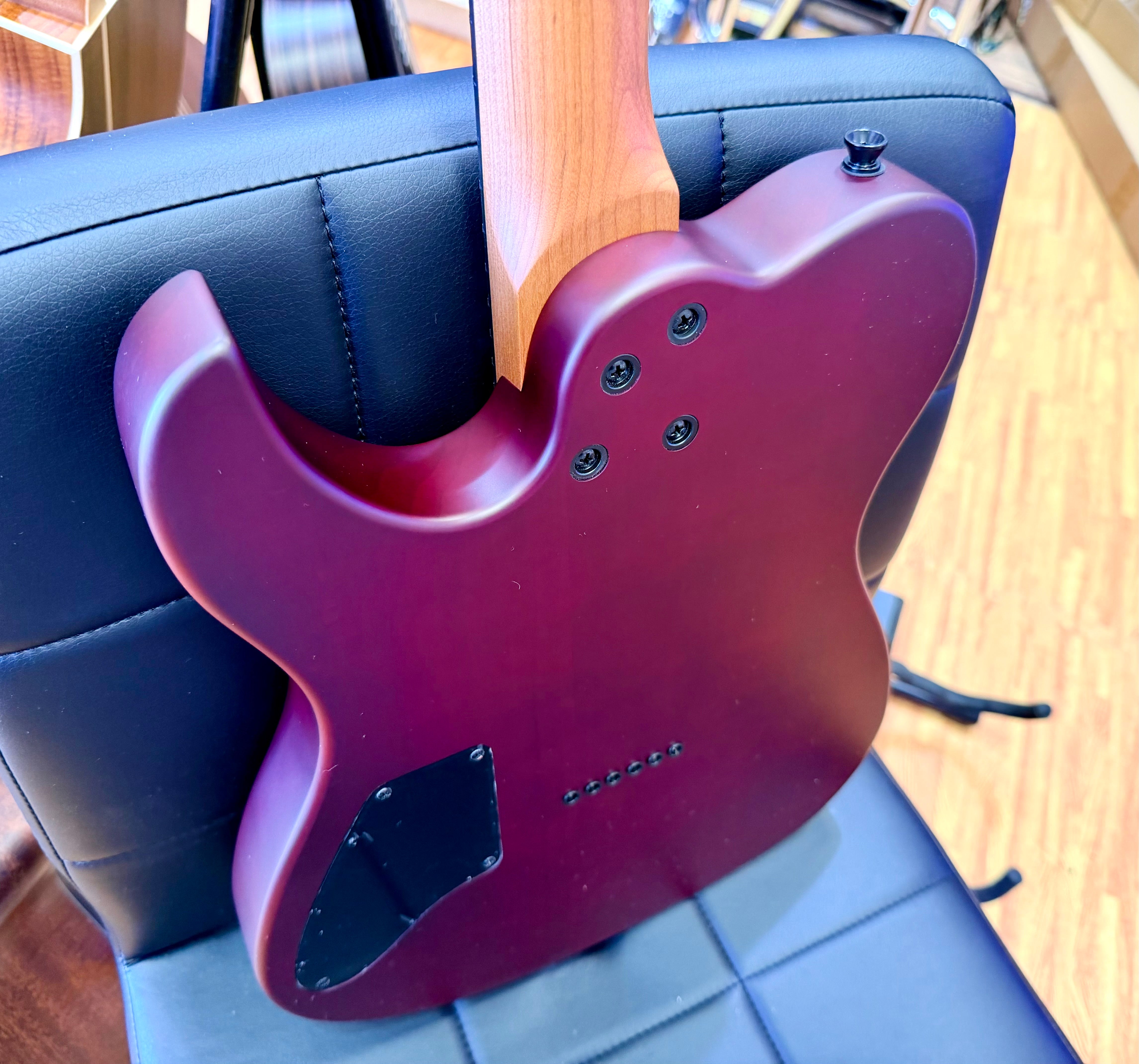 ⚡️NEW⚡️ Spira T-400 Satin Wine Red~ Electric Guitar HH Locking Tuners~ 2026!