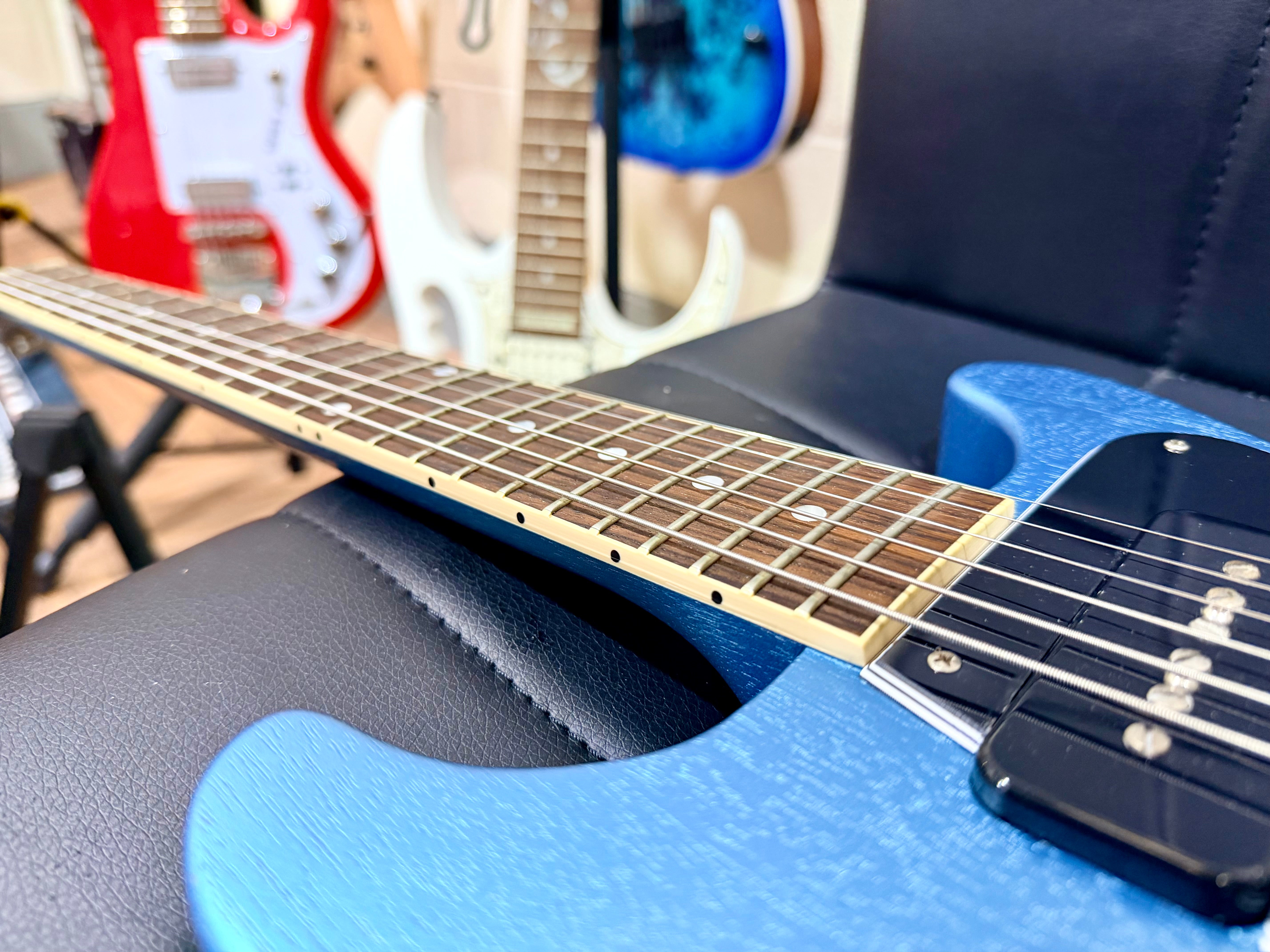 π Gibson Artist Series~ Rick Beato DC Les Paul Special Double-Cut~ Blue Mist π