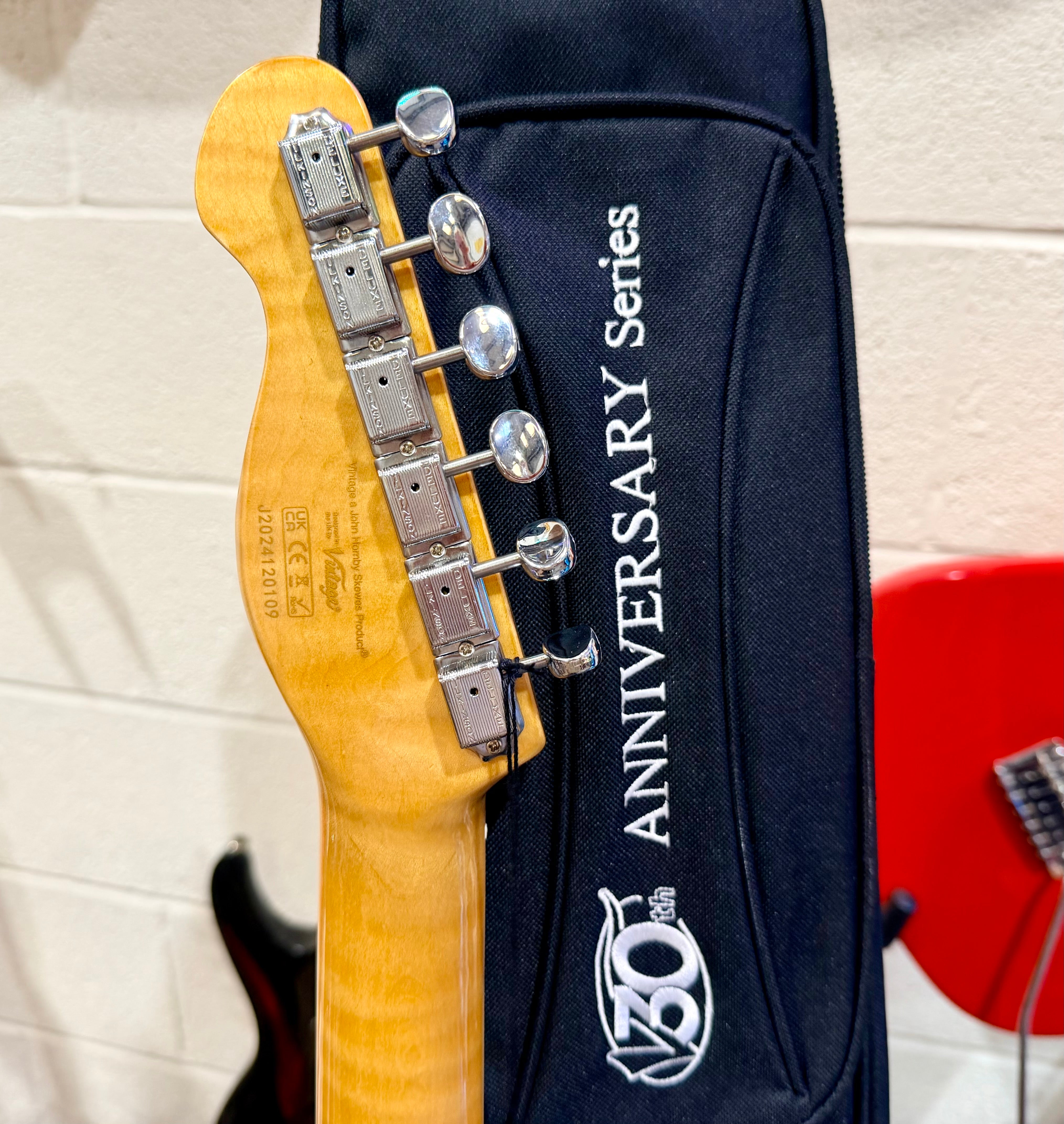 🔥2025 LIMITED🔥 Vintage 30th Anniversary V72 ReIssued~ Thinline~ Black + Bag