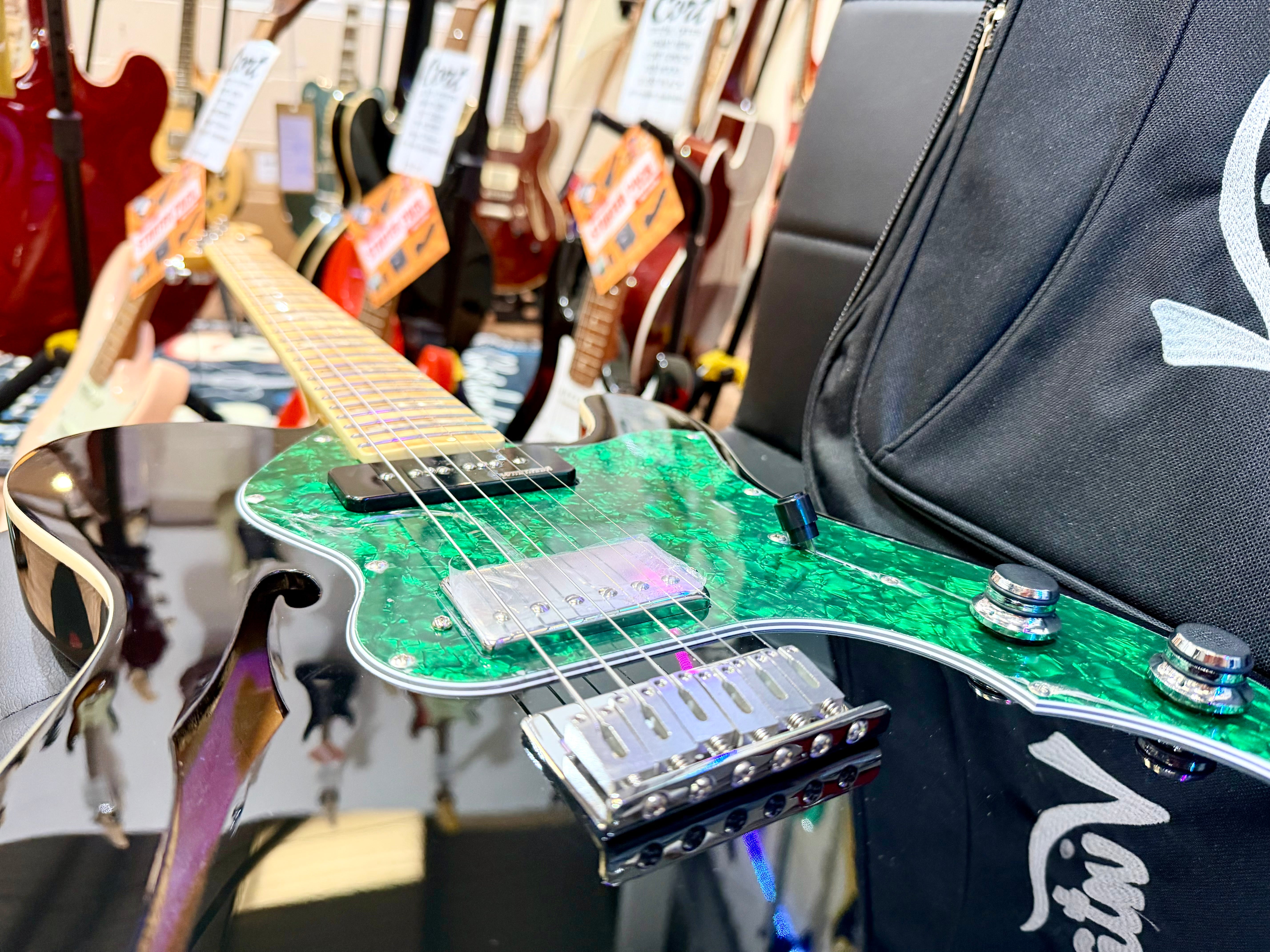 🔥2025 LIMITED🔥 Vintage 30th Anniversary V72 ReIssued~ Thinline~ Black + Bag