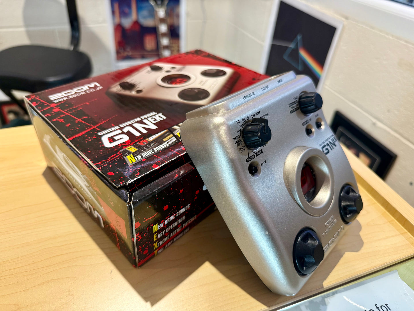 🎸 Zoom G1N EXT Guitar Multi-Effects Pedal FX Unit~ Boxed 🎸