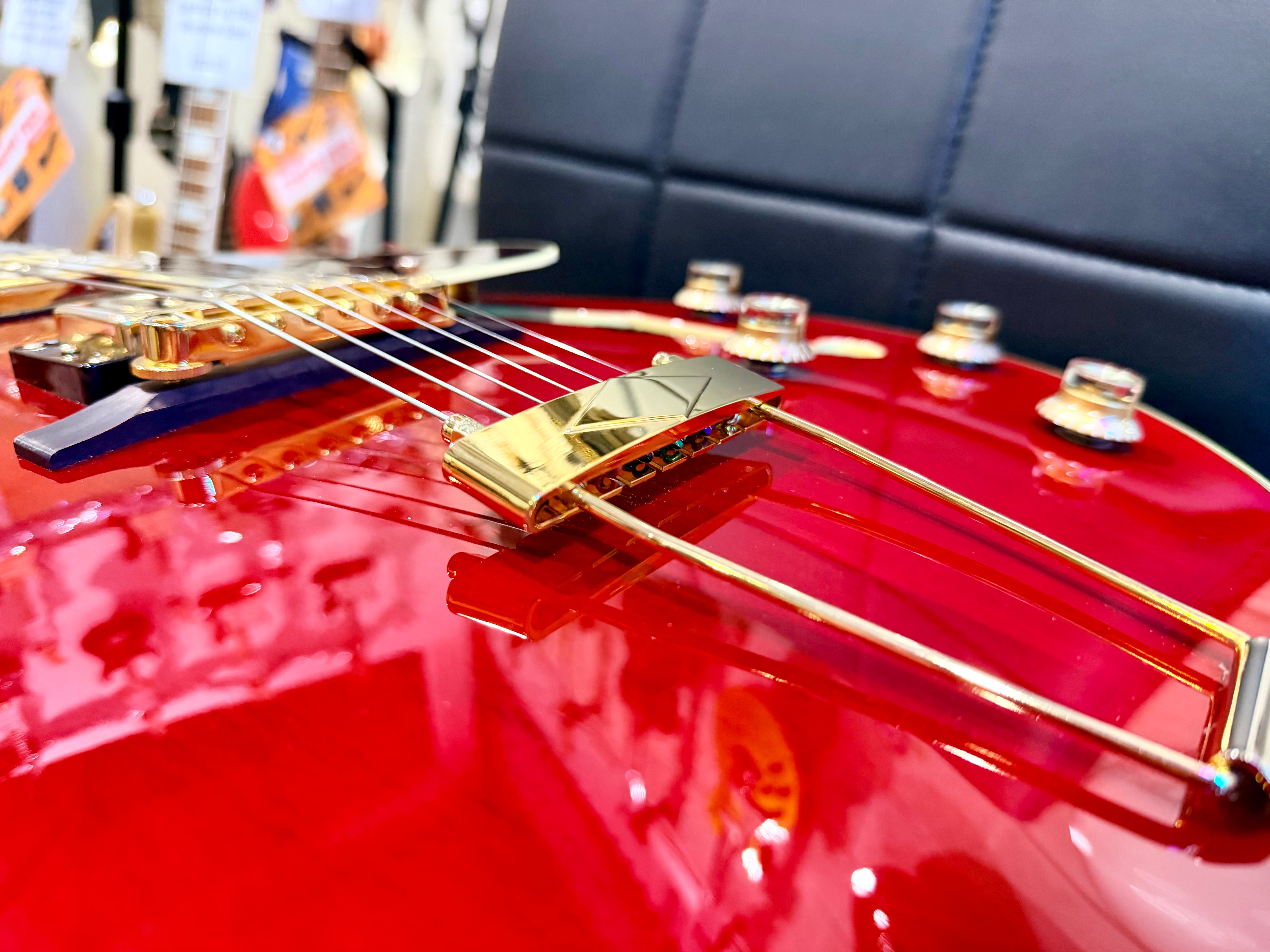 🔥MINT 2019🔥 Epiphone Joe Pass Emperor II Pro~ Rare Wine Red Hollowbody + Hard Case