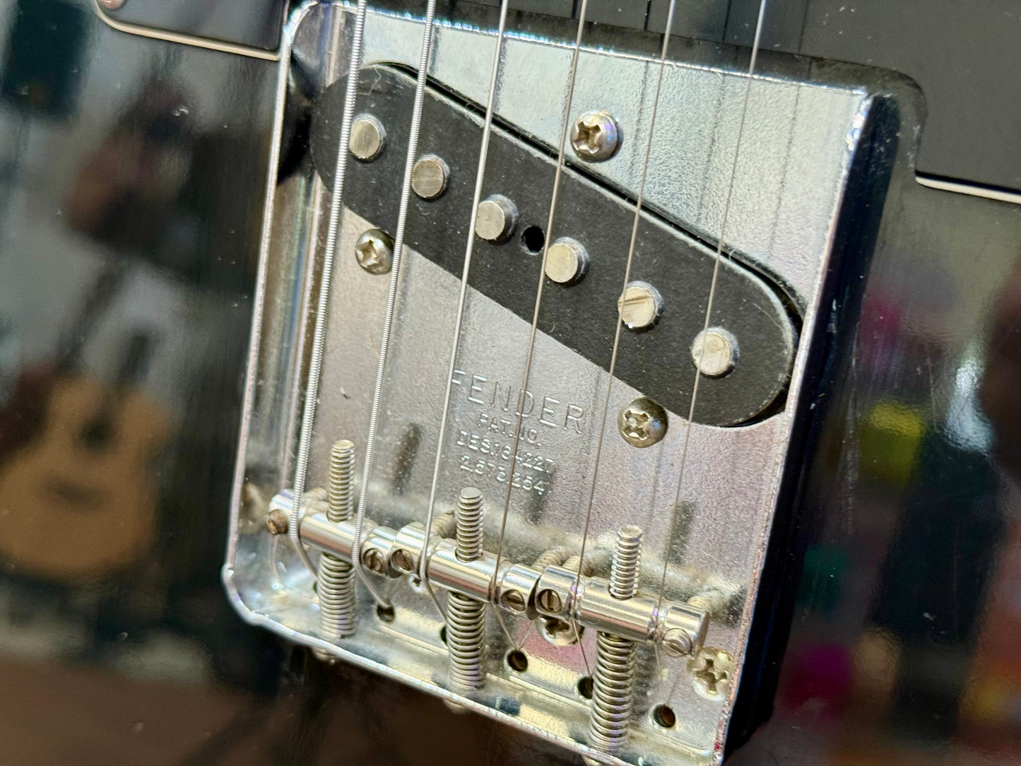 🔥 1977 USA 🔥 Fender Telecaster~ All Original Black~ Maple Board~ Hard Case!