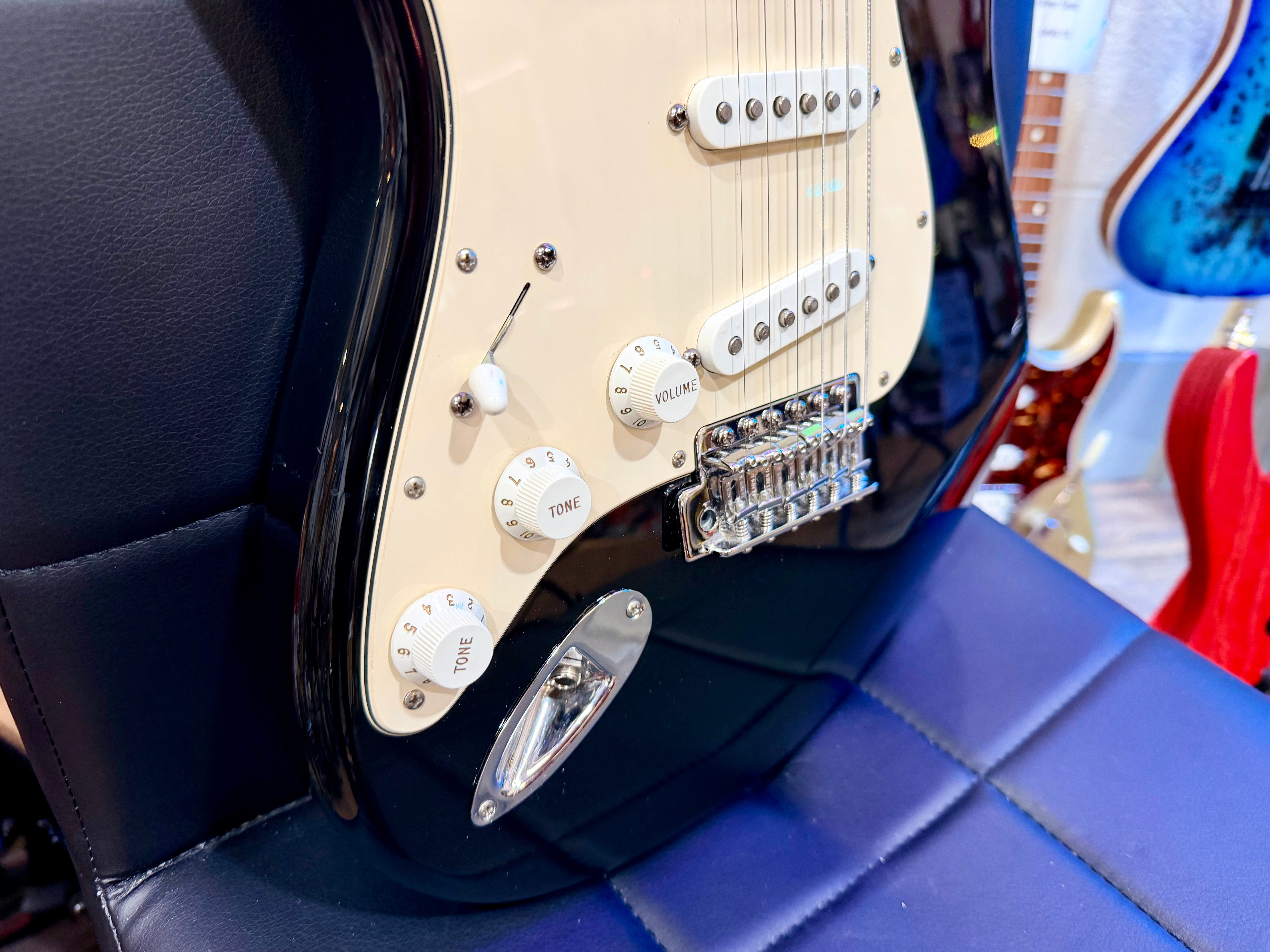 🔥LEFTY🔥 Fender Mexican Standard Stratocaster Left Handed~ Black~ 2008 Strat!