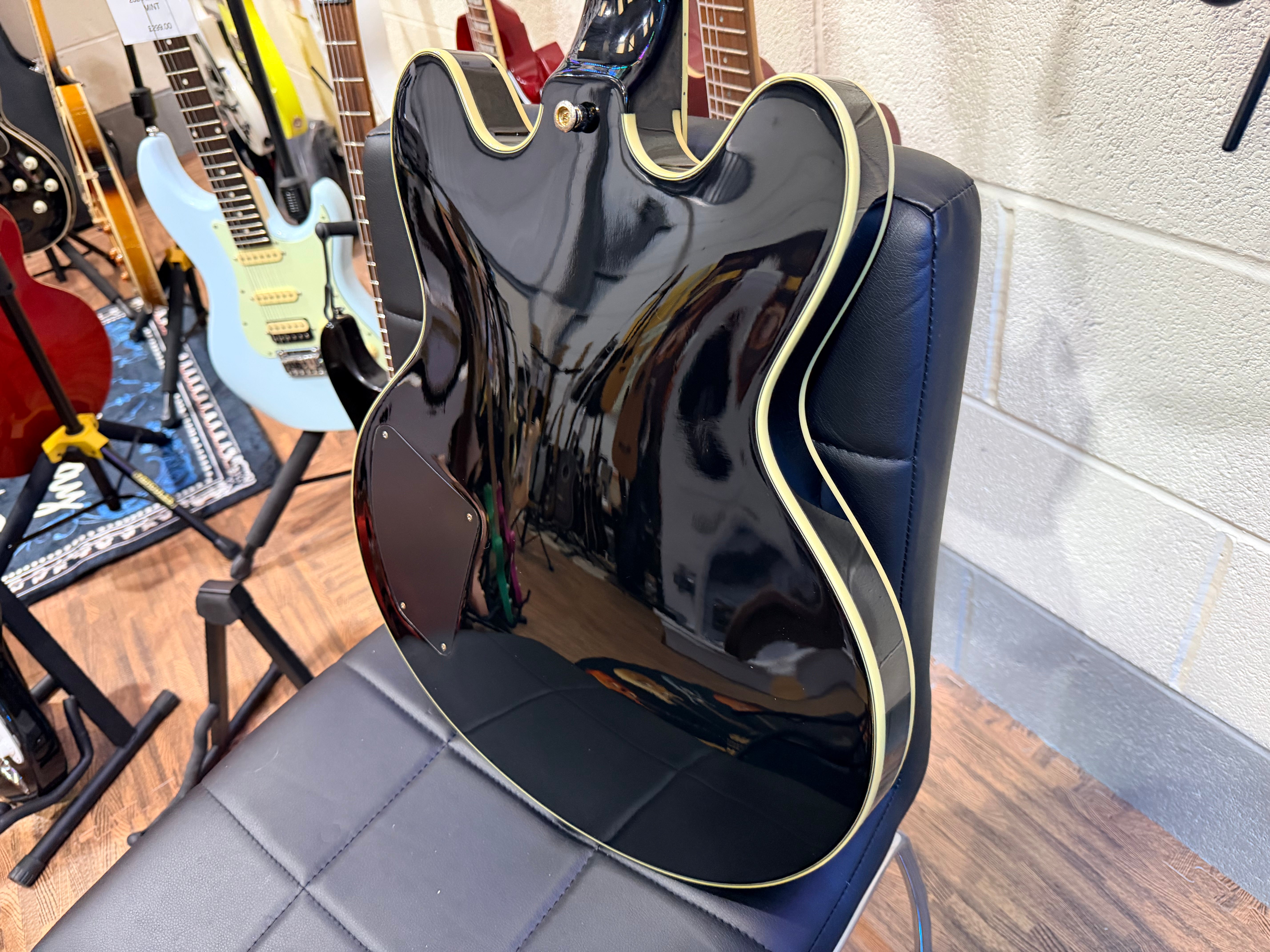 🔥2011🔥 Epiphone B.B. King Lucille Guitar~ Ebony Black~ Semi-Hollowbody!