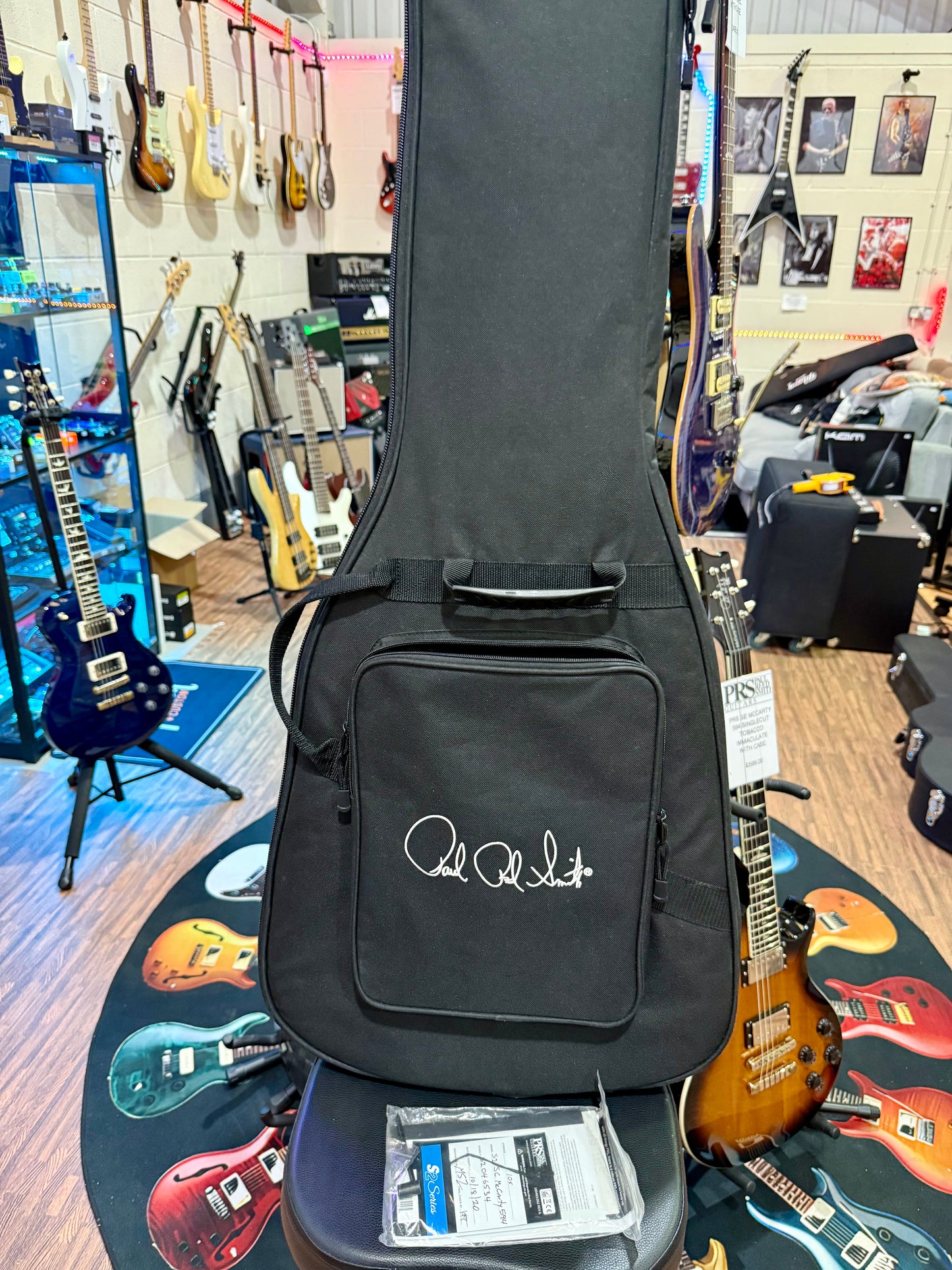🌟2020 USA🌟 PRS S2 McCarty 594 Singlecut~ Whale Blue~ Gig Bag & Docs~ Stunning!