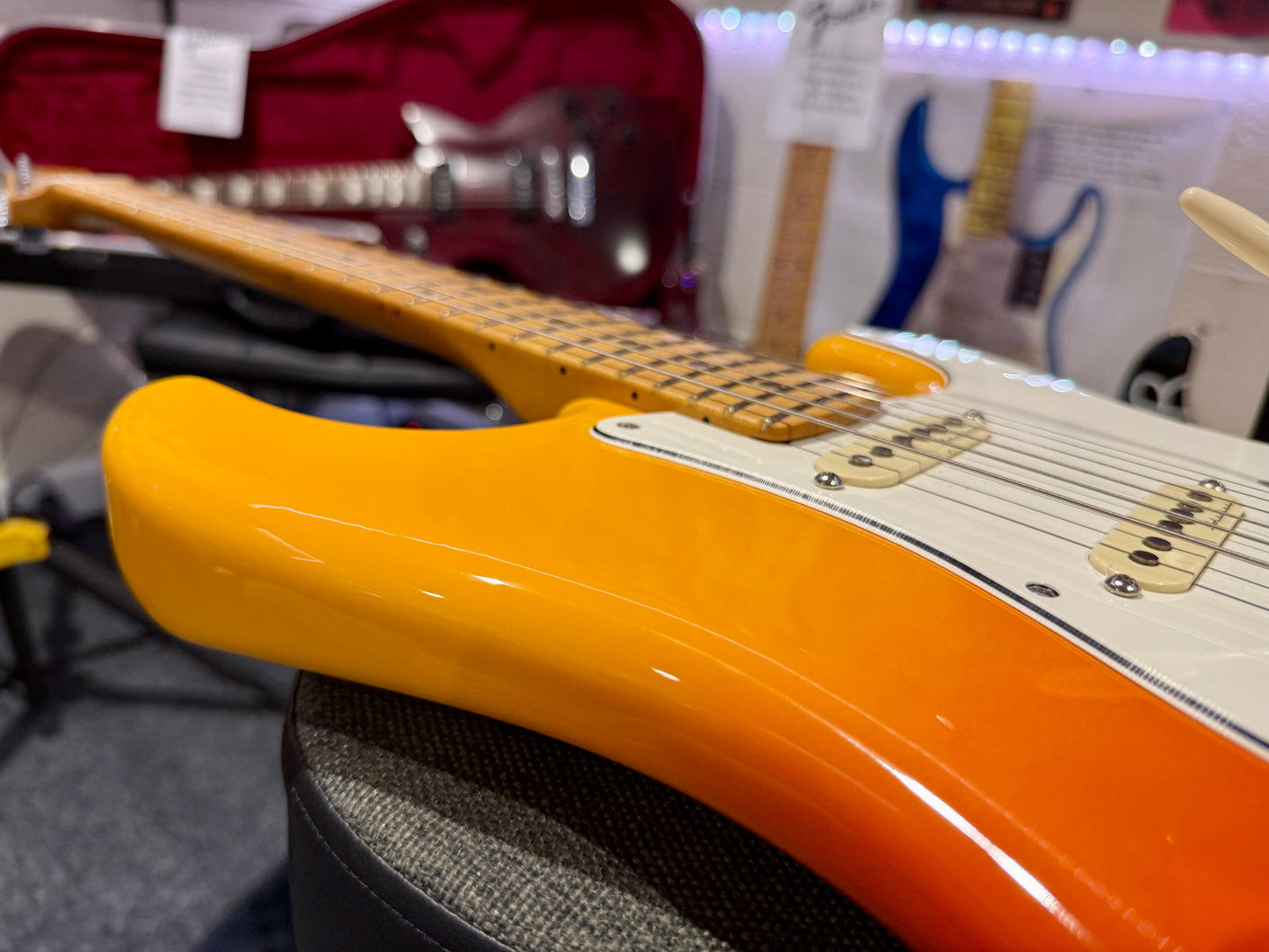 ☀️LIMITED EDITION☀️ Fender Player Plus Stratocaster ~ Tequila Sunrise~ Mexican!