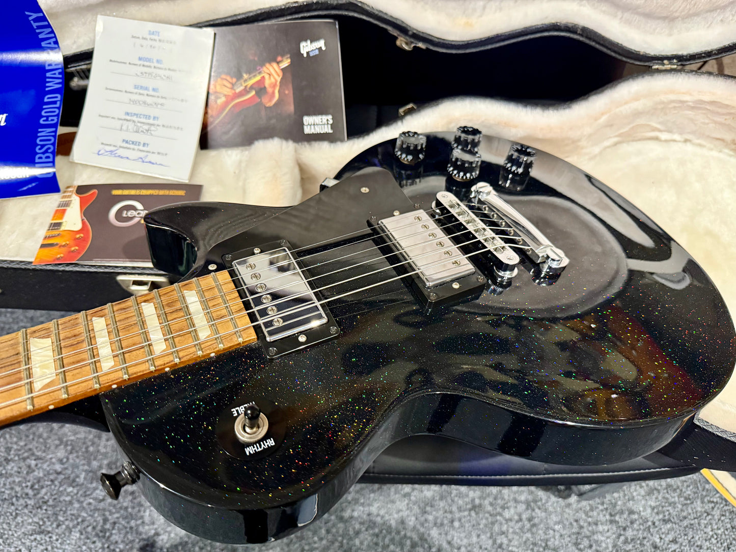 ✨120th ANNIVERSARY ✨ Gibson Les Paul Studio Pro Graphite Pearl Sparkle~USA 2014