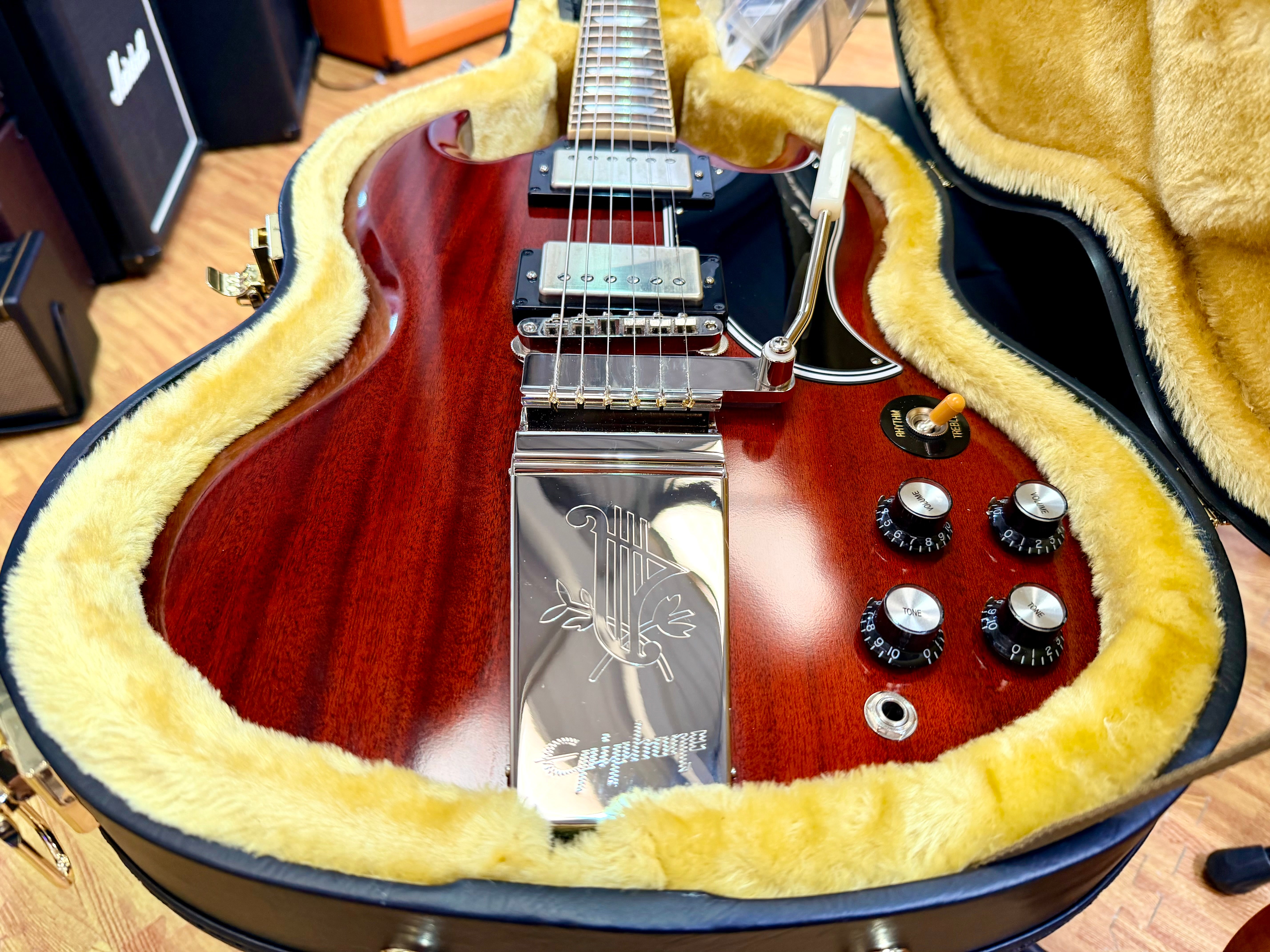 π₯2025π₯ Epiphone 1964 SG Standard Maestro Vibrola Reissue~ Inspired By Gibson!